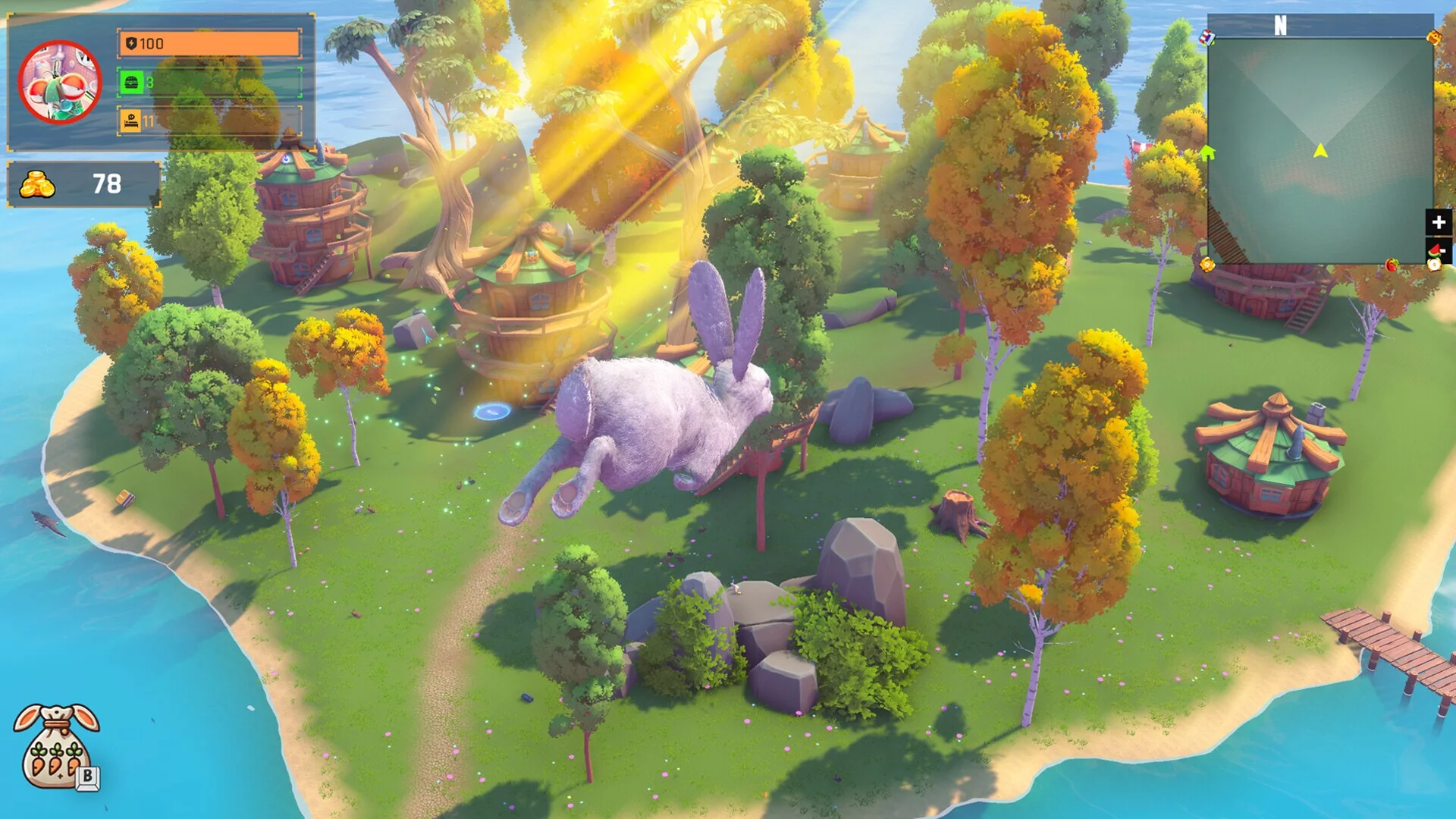 Изображение игры: Adventure Forest: Rabbit Story