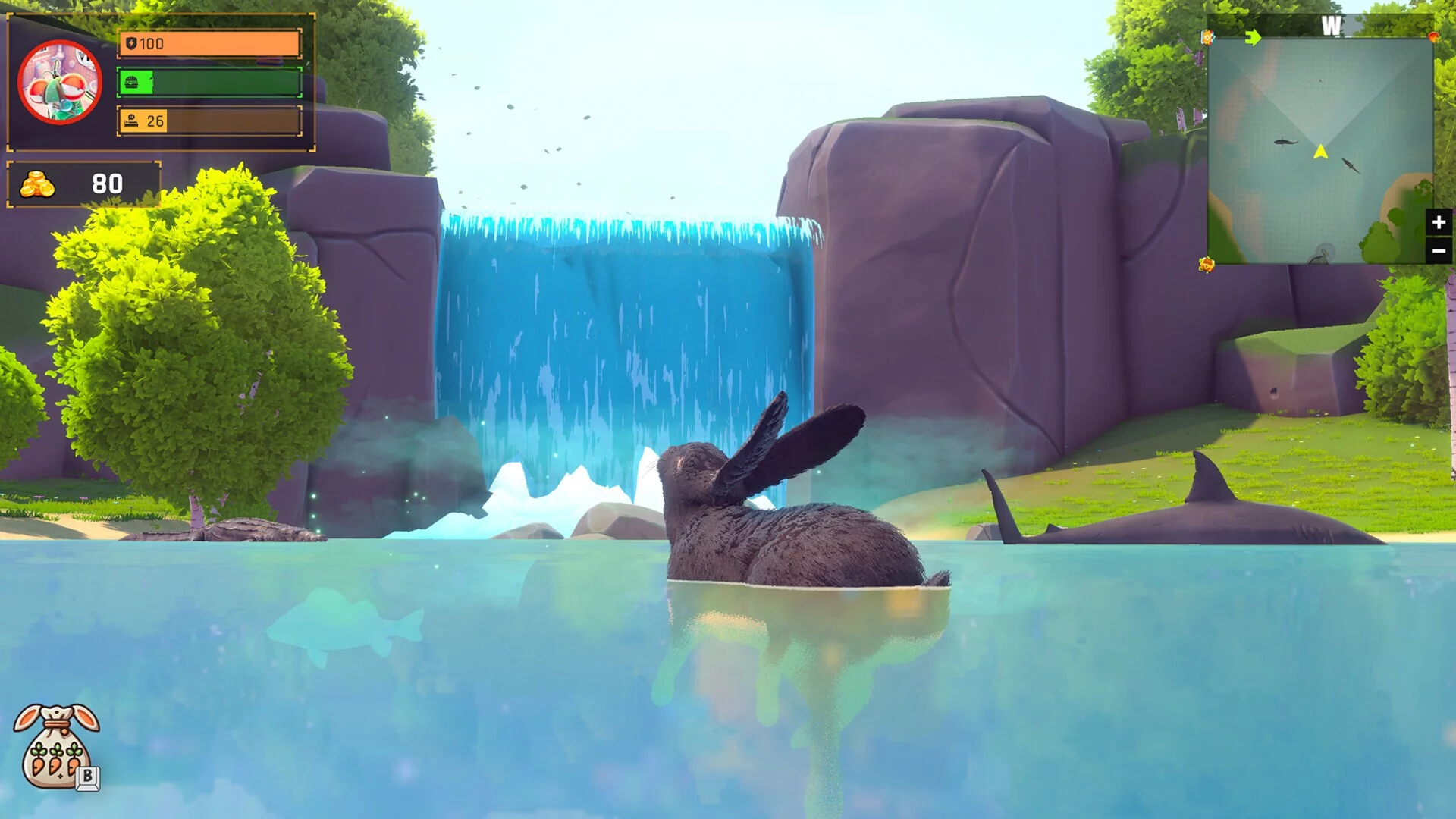 Изображение игры: Adventure Forest: Rabbit Story