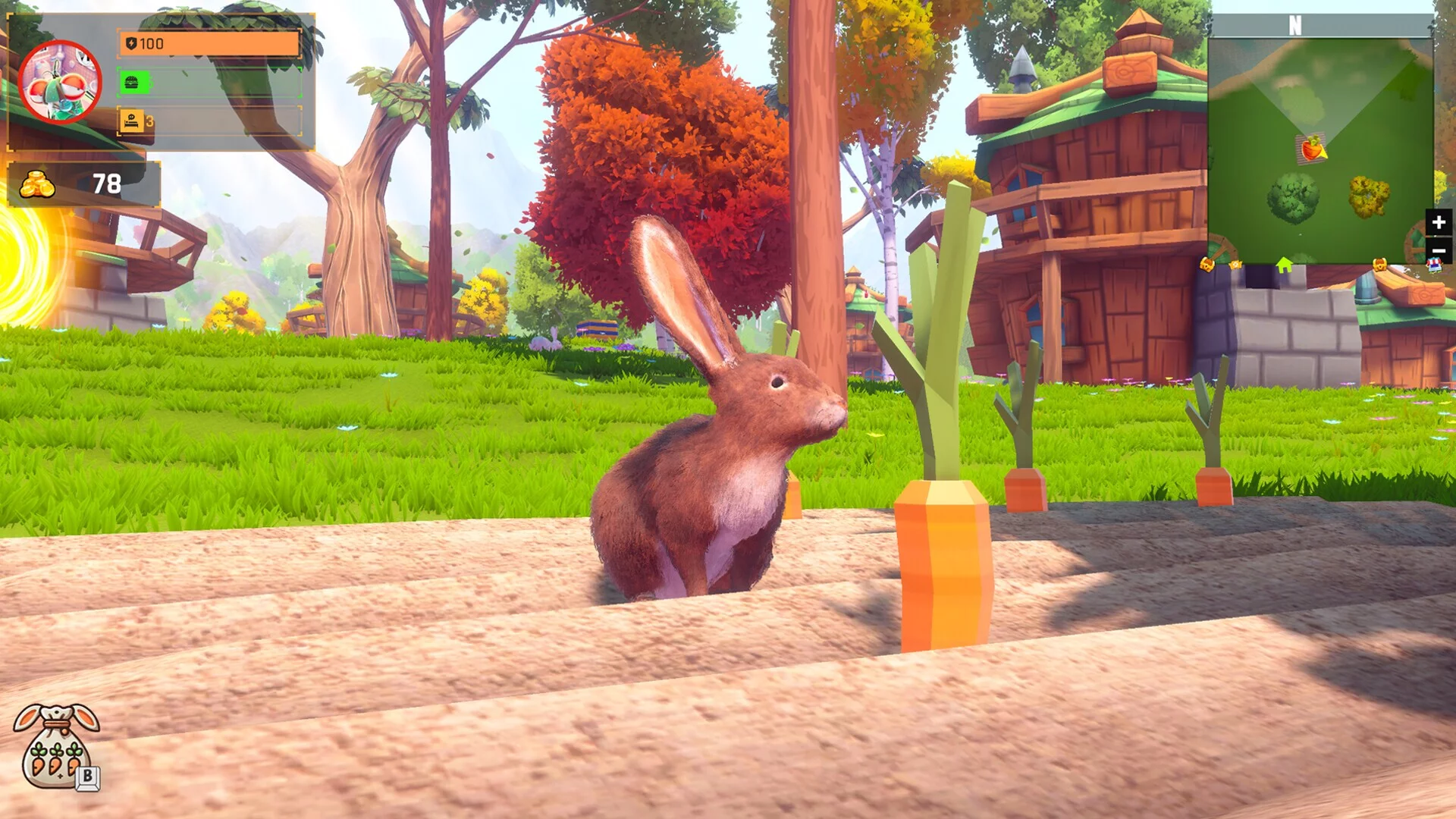Изображение игры: Adventure Forest: Rabbit Story