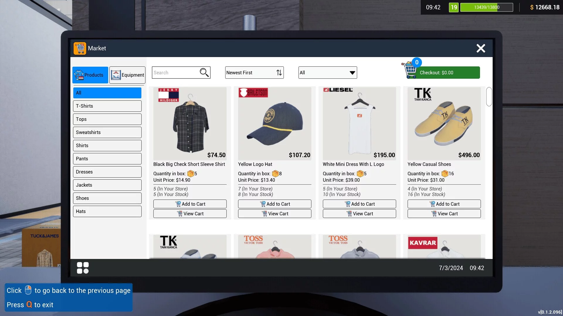 Изображение игры: Retail Company Simulator: Prologue