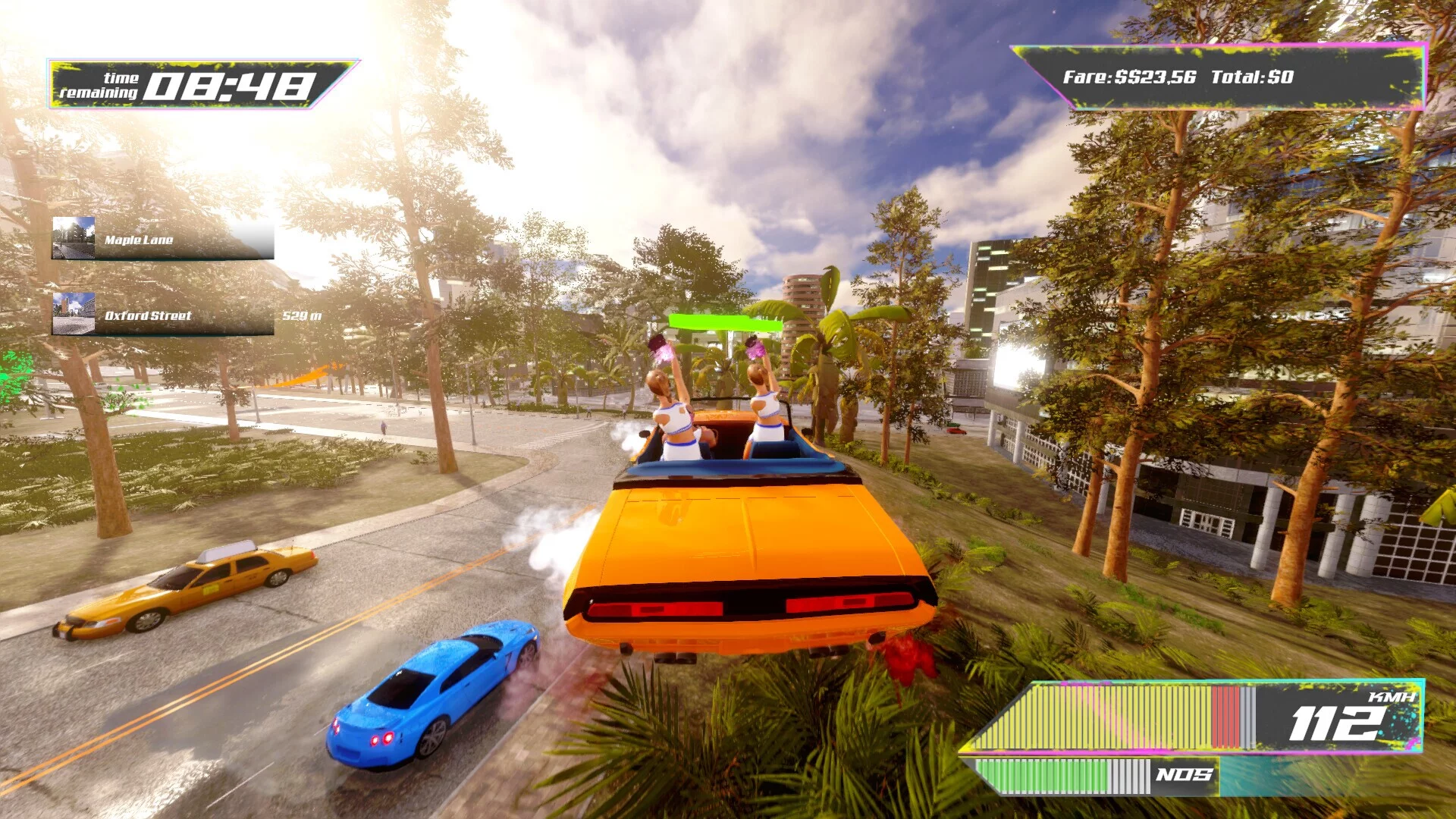 Изображение игры: Taxi Rush