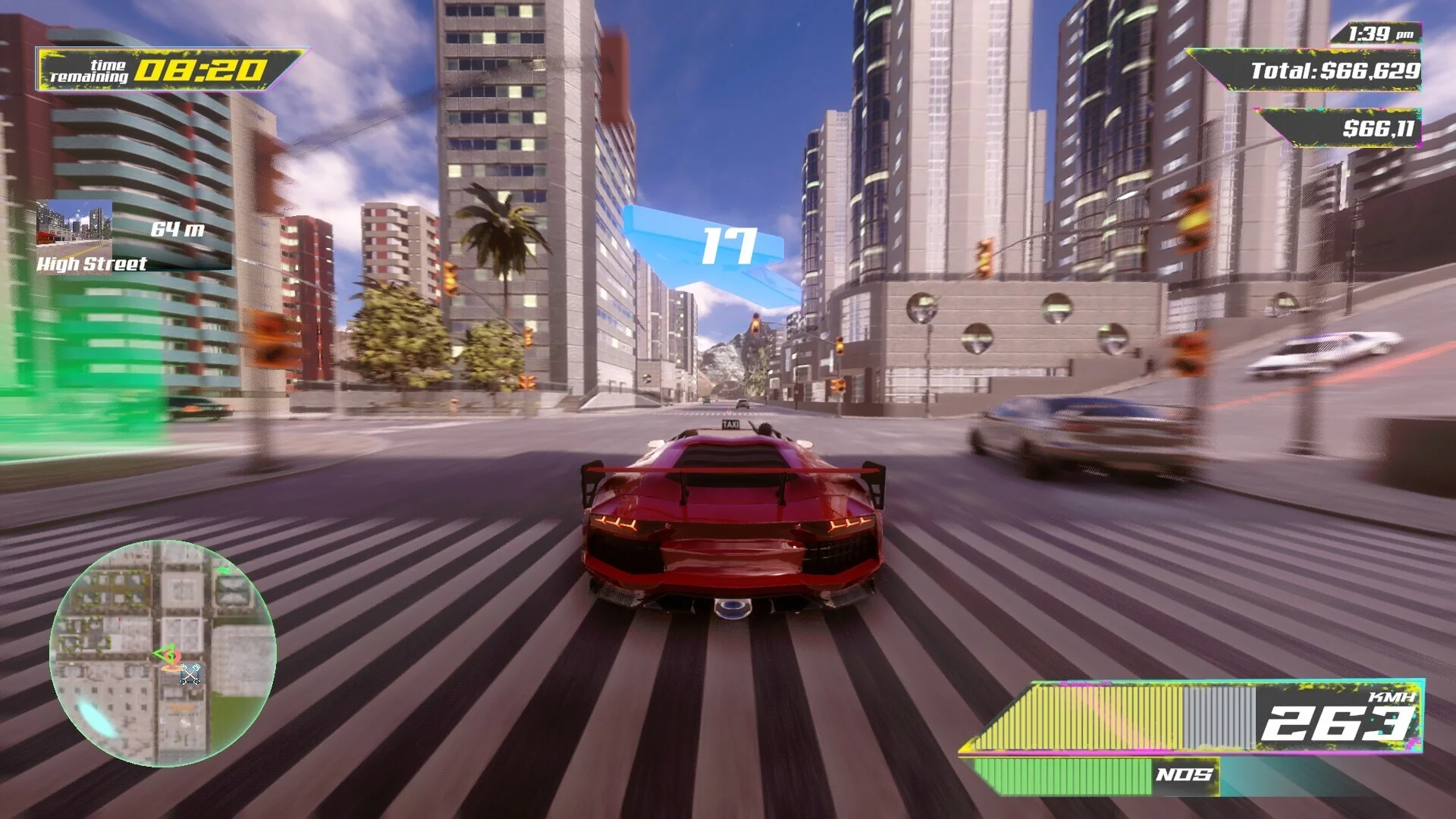 Изображение игры: Taxi Rush