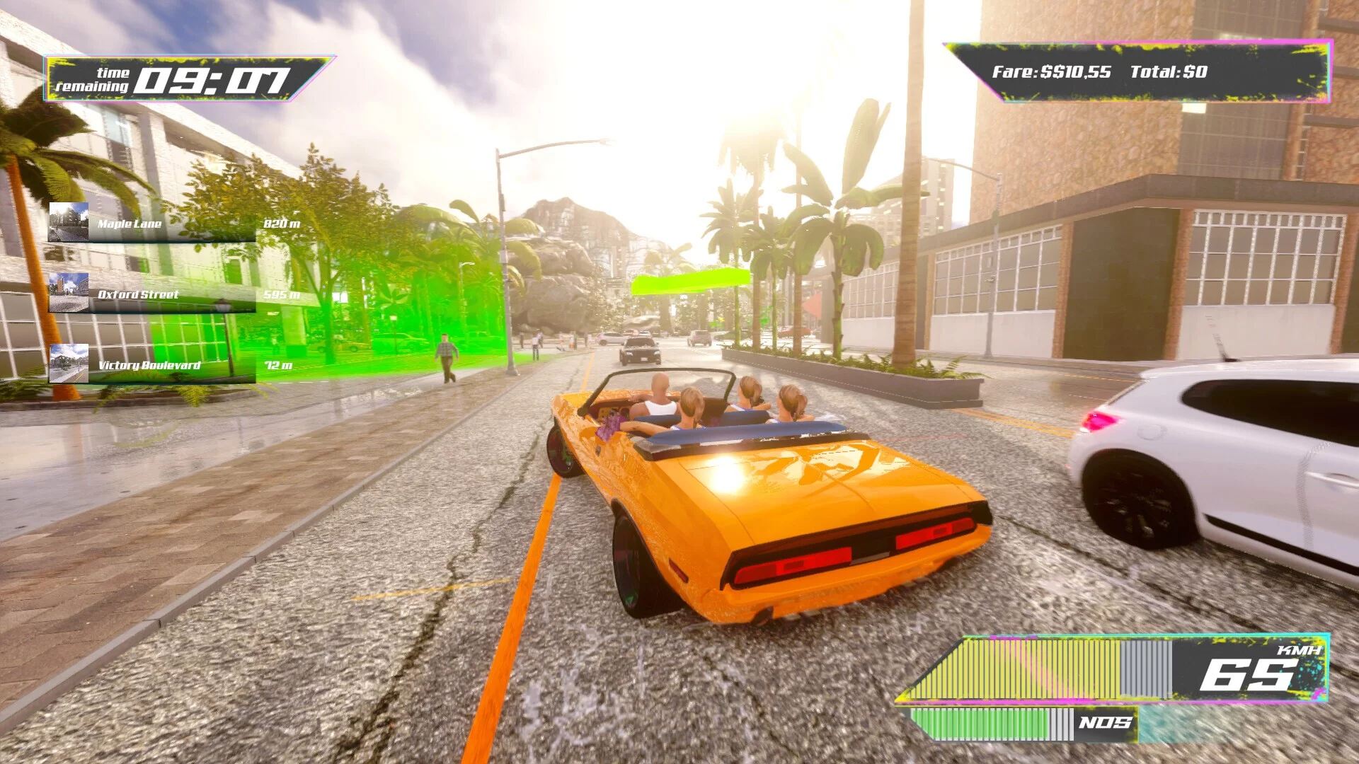 Изображение игры: Taxi Rush