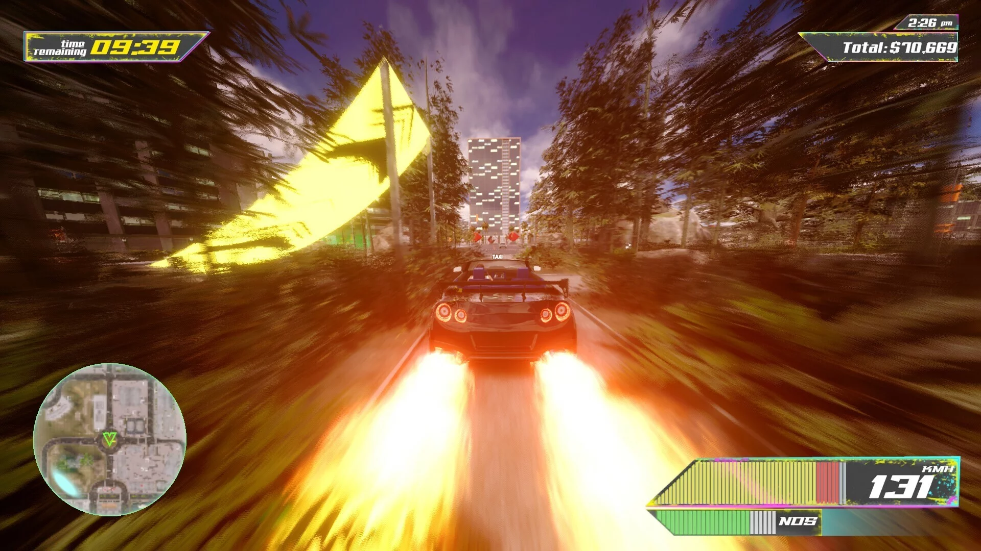 Изображение игры: Taxi Rush