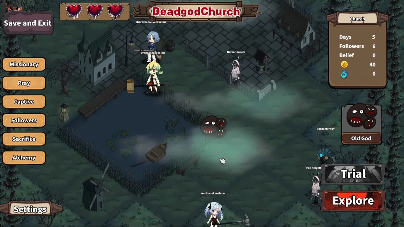 Изображение игры: ElderGods Simulator