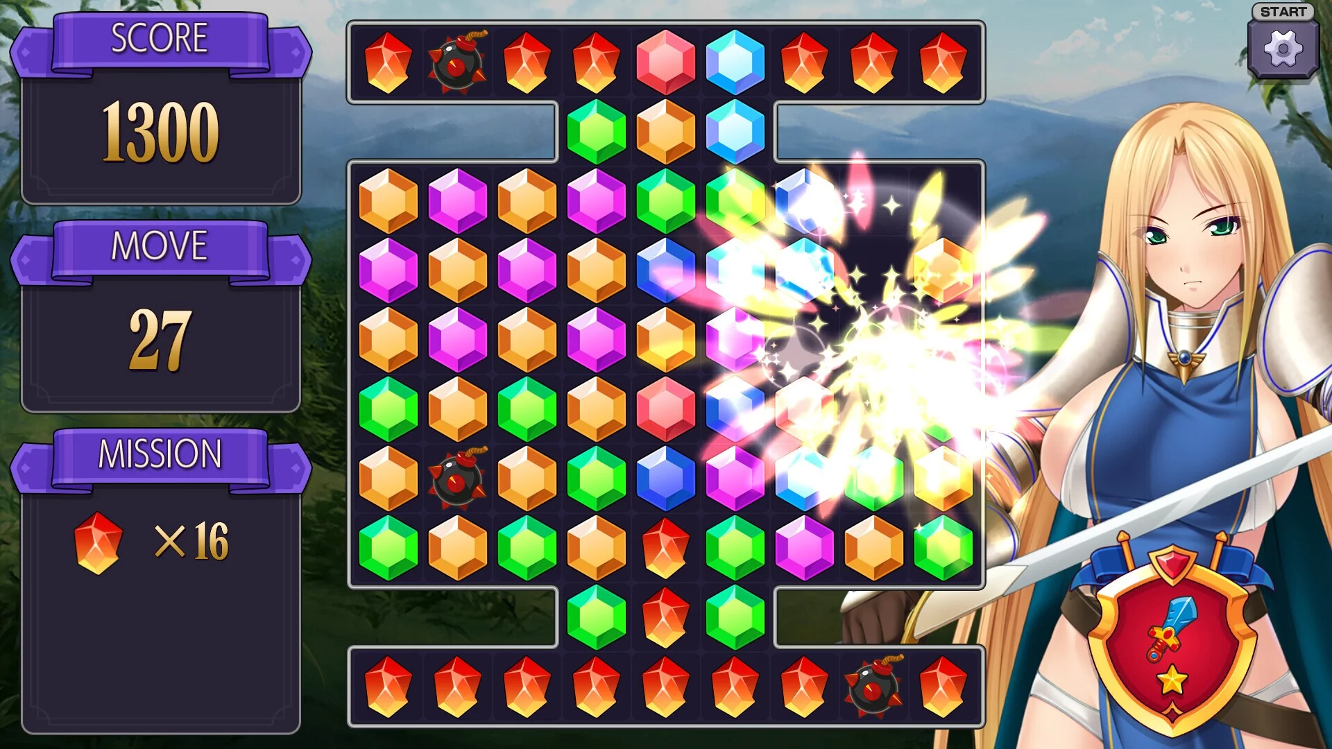 Изображение игры: Pretty Girls Pop Match