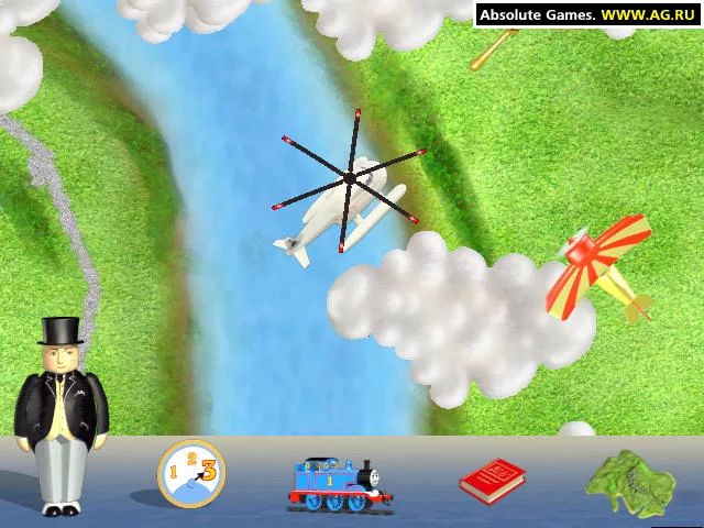 Изображение игры: Thomas & Friends: Trouble on the Tracks