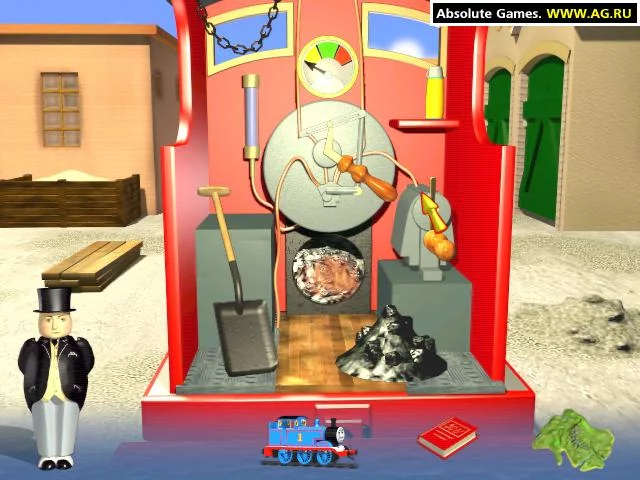 Изображение игры: Thomas & Friends: Trouble on the Tracks