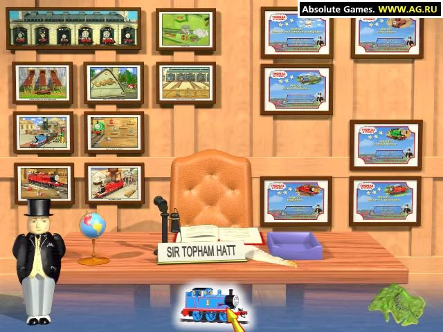 Изображение игры: Thomas & Friends: Trouble on the Tracks