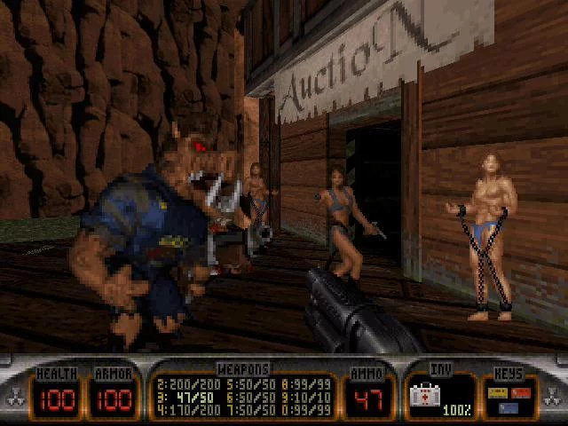 Изображение игры: Duke Nukem 3D: Plutonium PAK