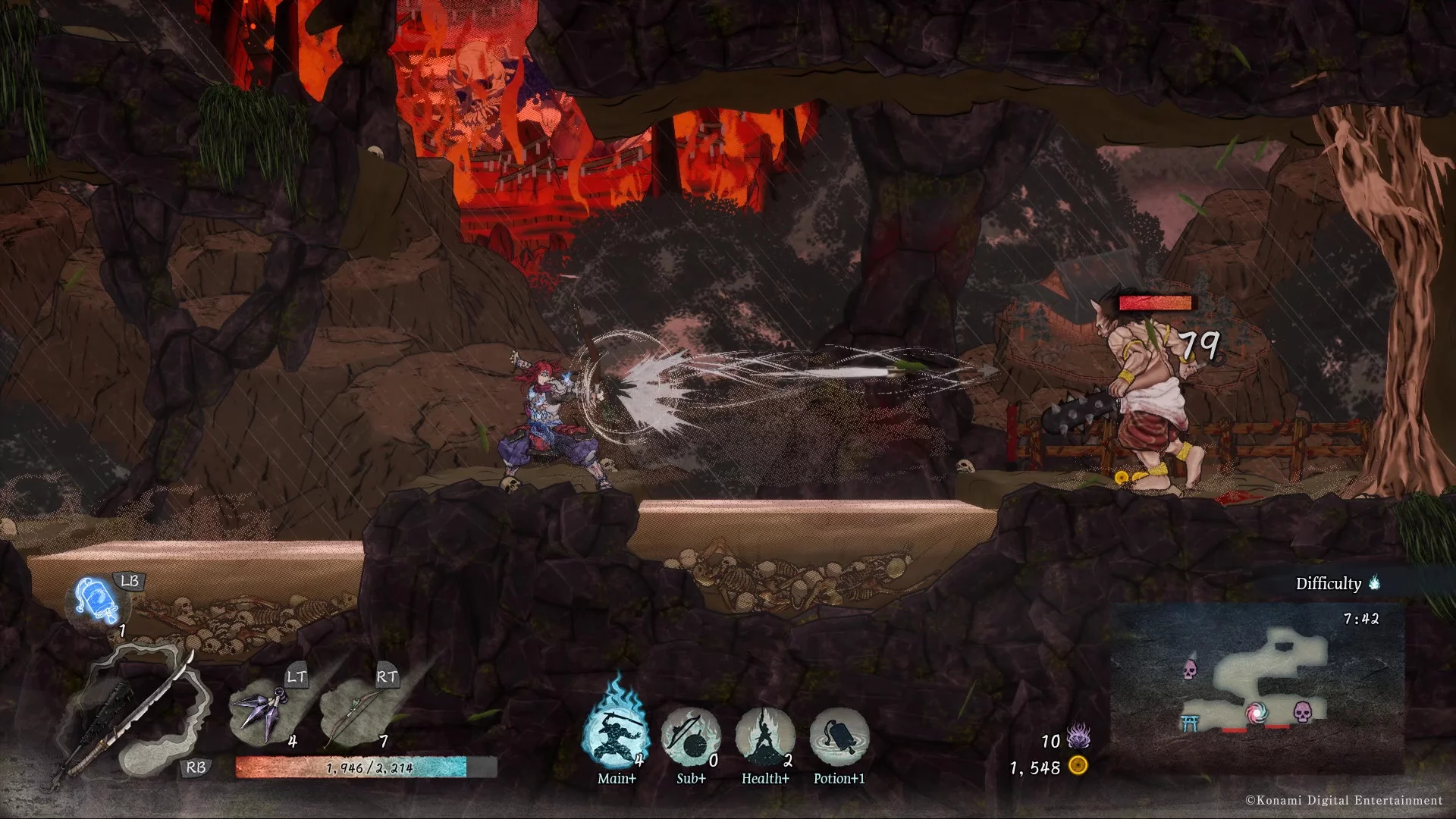 Изображение игры: GetsuFumaDen: Undying Moon