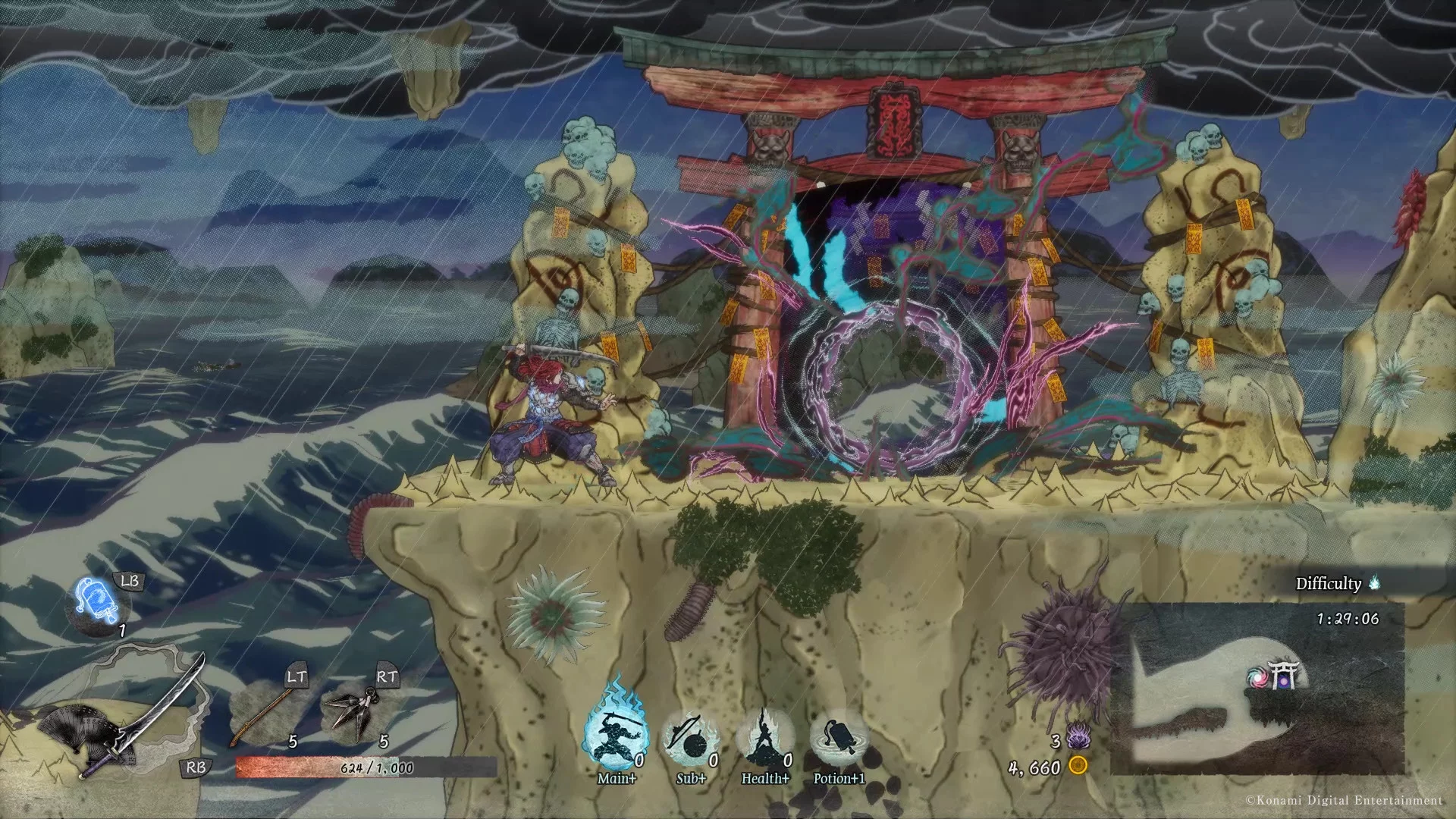 Изображение игры: GetsuFumaDen: Undying Moon