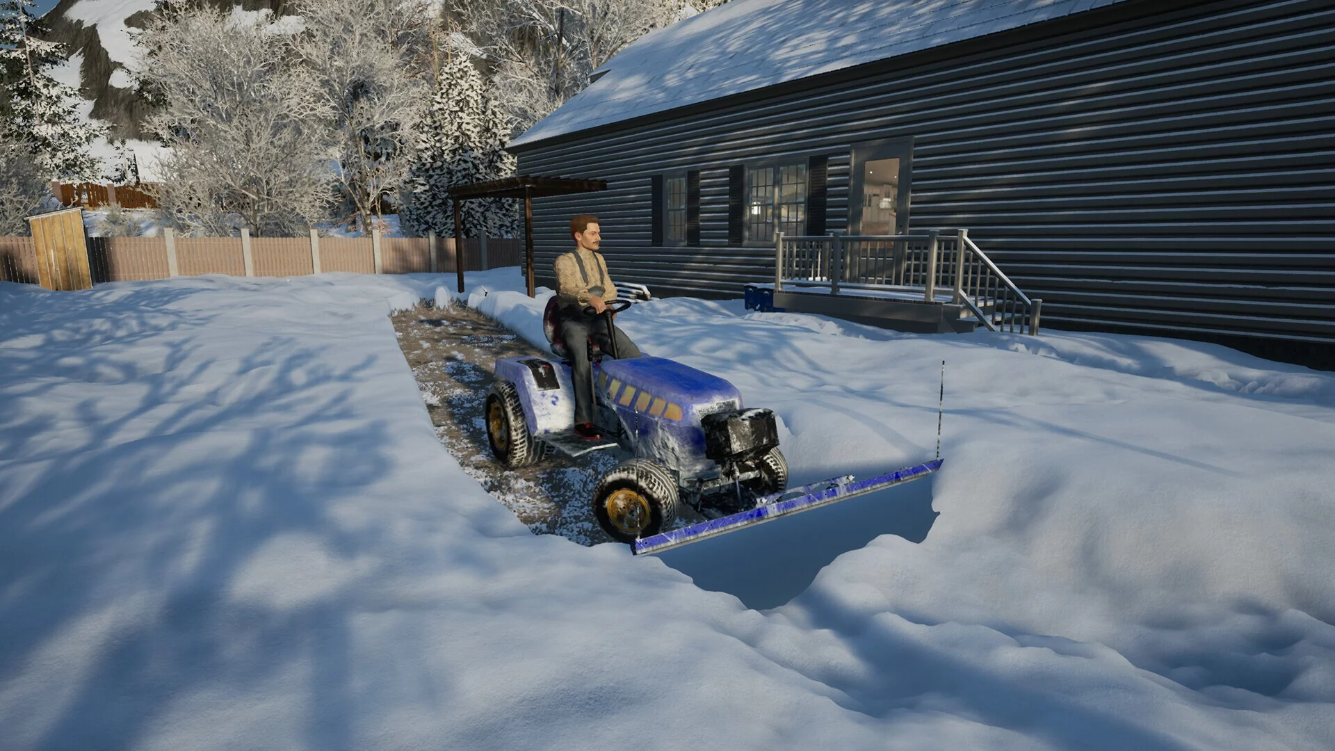 Изображение игры: Snow Plowing Simulator