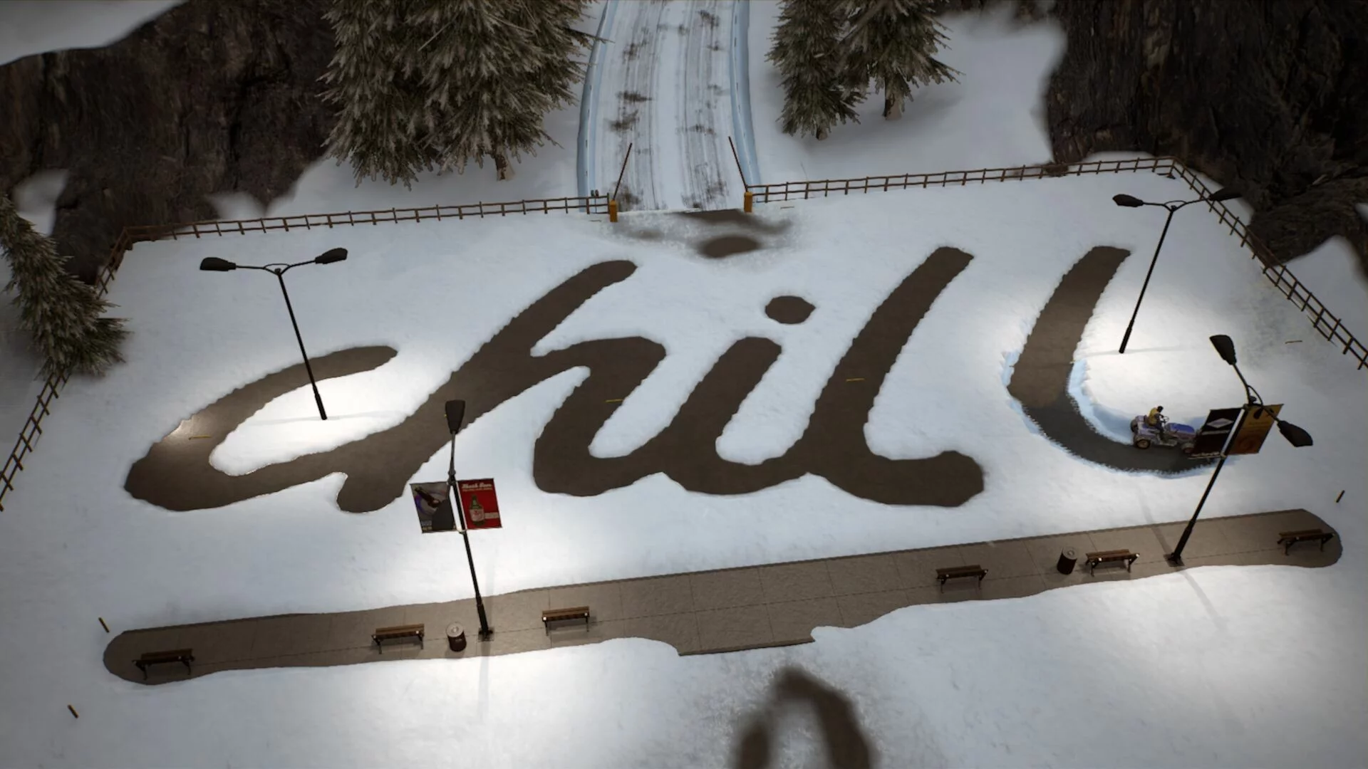 Изображение игры: Snow Plowing Simulator