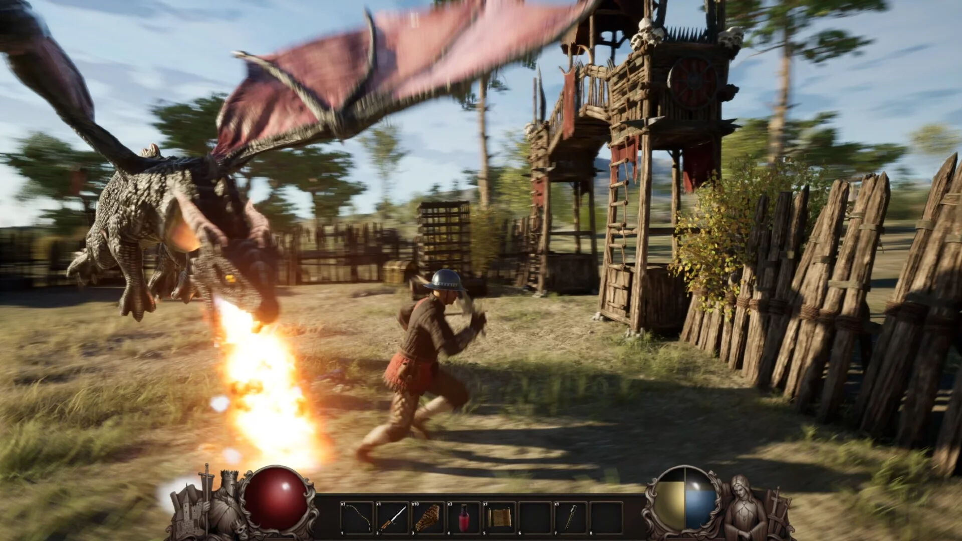 Изображение игры: Crestfallen: Medieval Survival