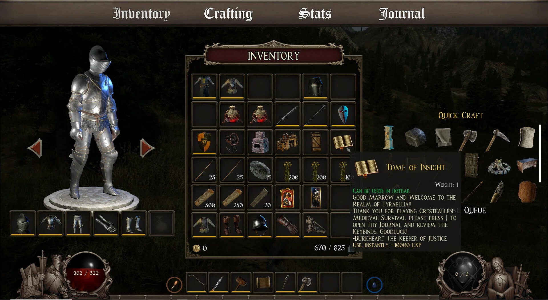 Изображение игры: Crestfallen: Medieval Survival