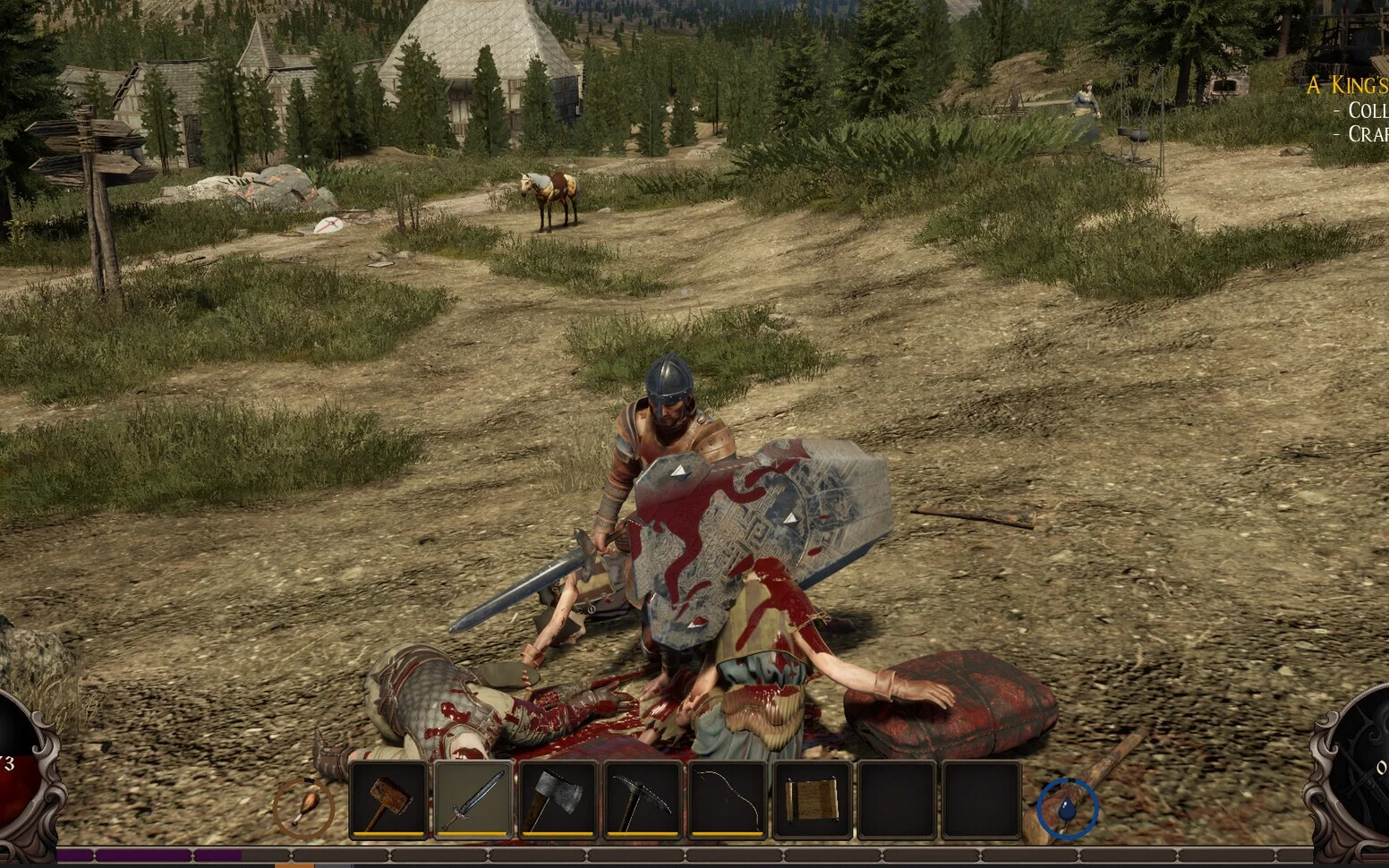 Изображение игры: Crestfallen: Medieval Survival