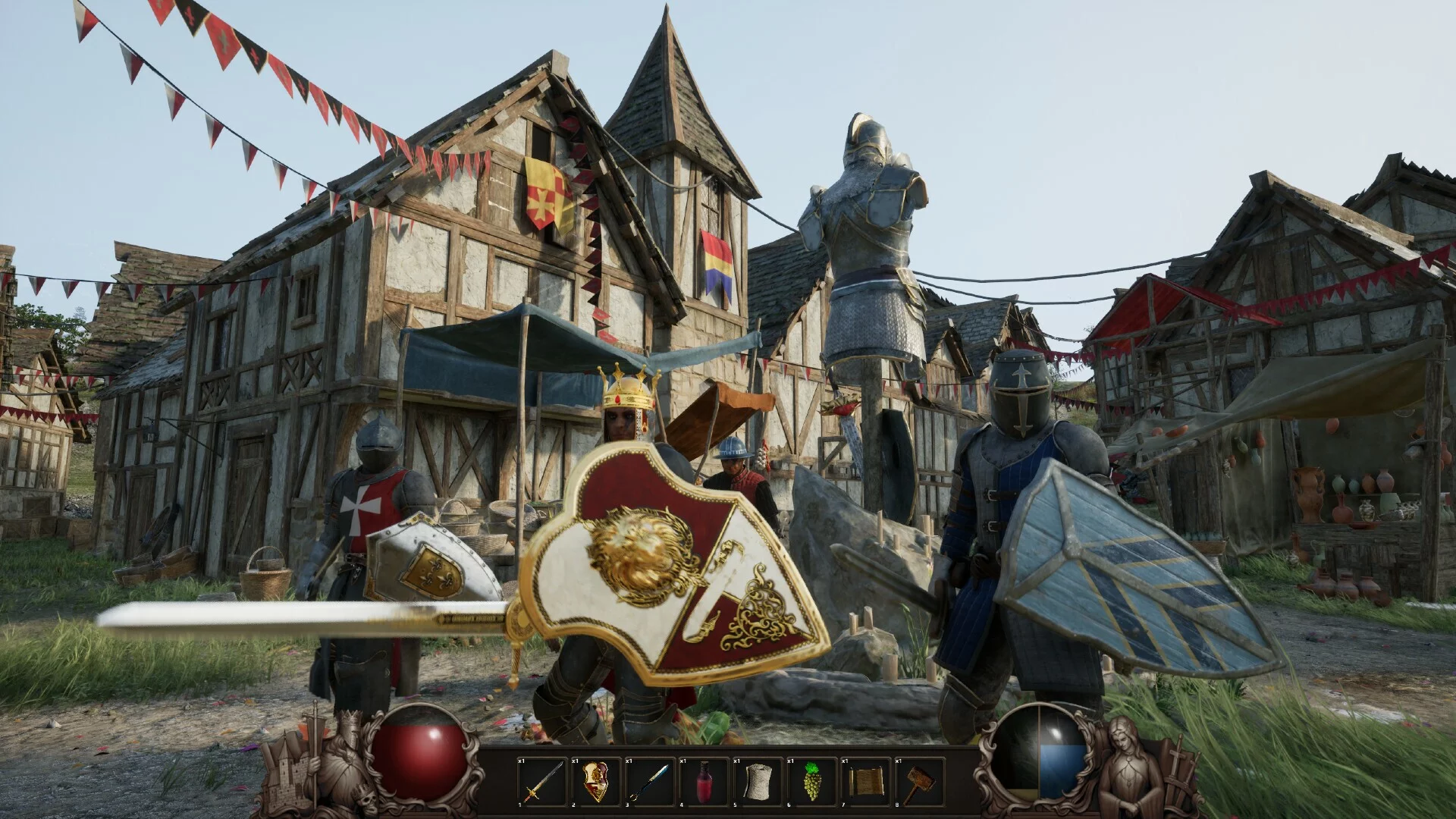 Изображение игры: Crestfallen: Medieval Survival