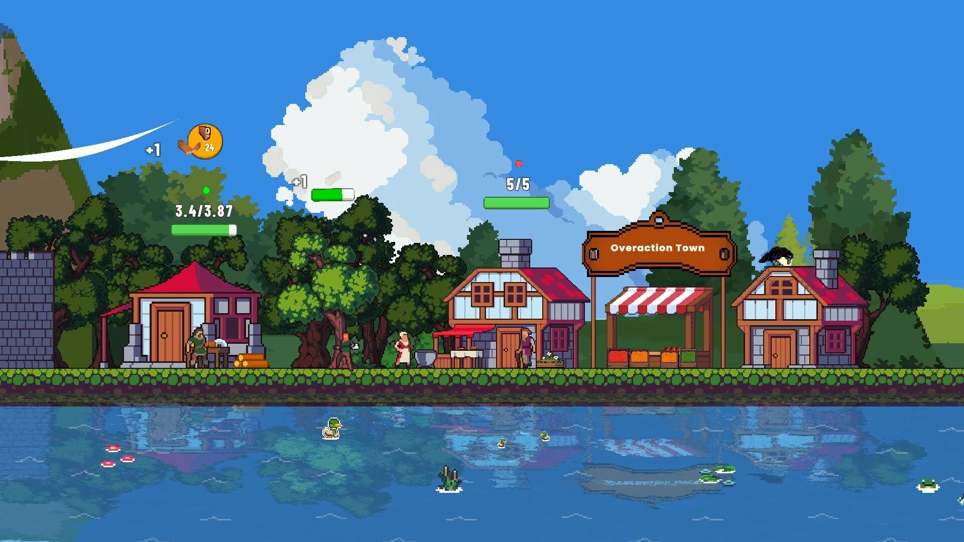 Изображение игры: Incremental Town RPG
