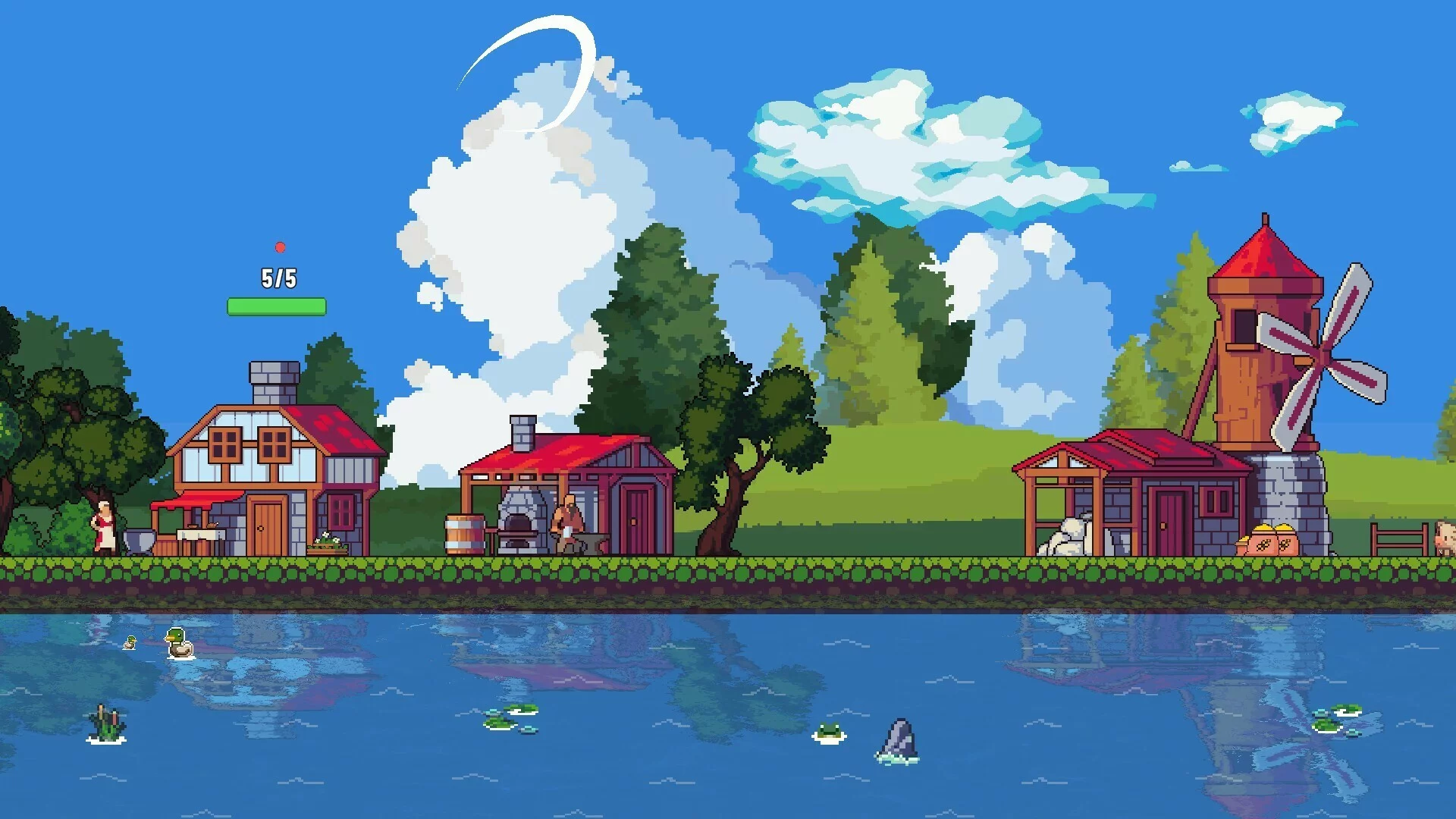 Изображение игры: Incremental Town RPG