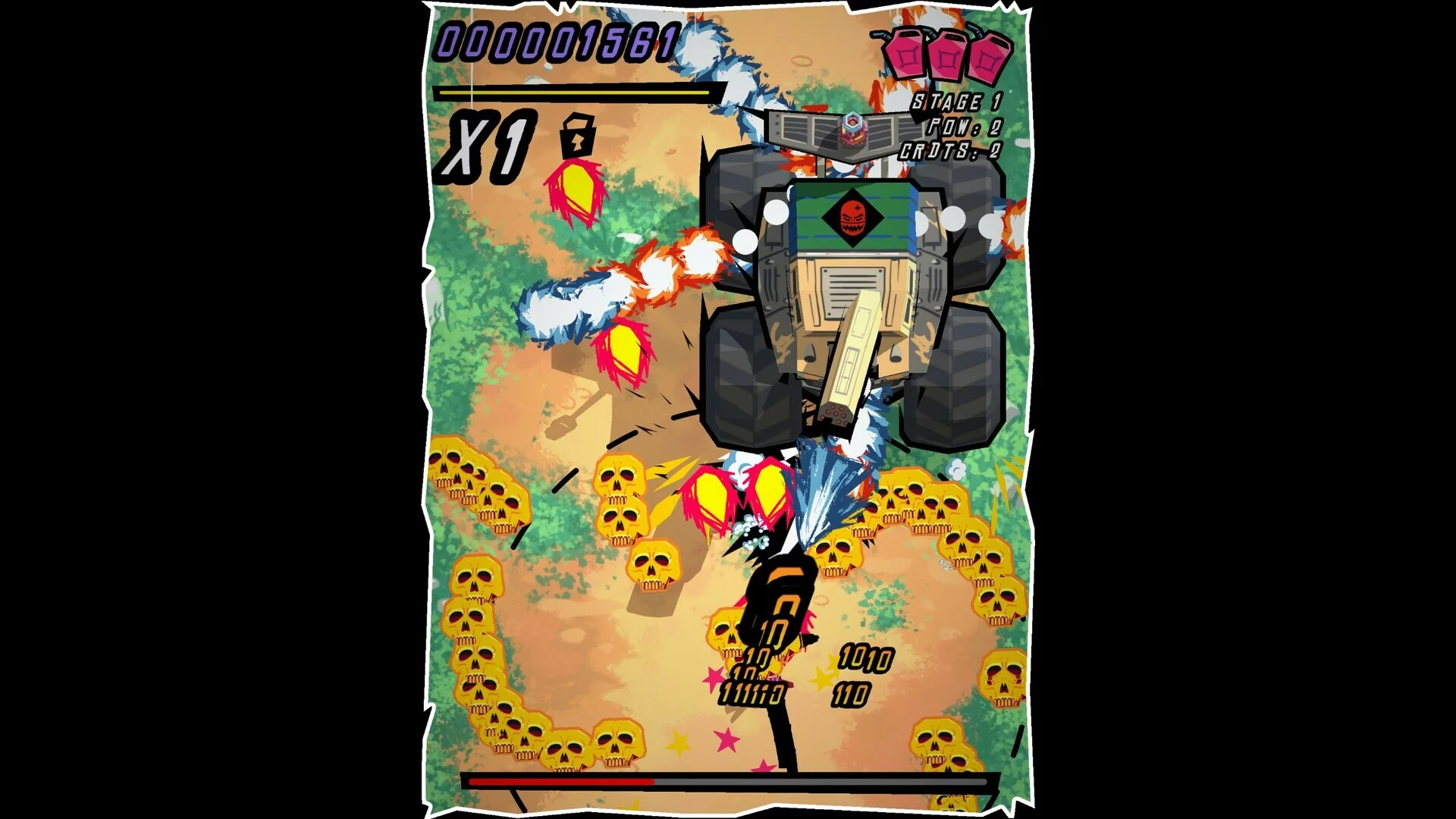 Изображение игры: RPM - Road Punk Mayhem