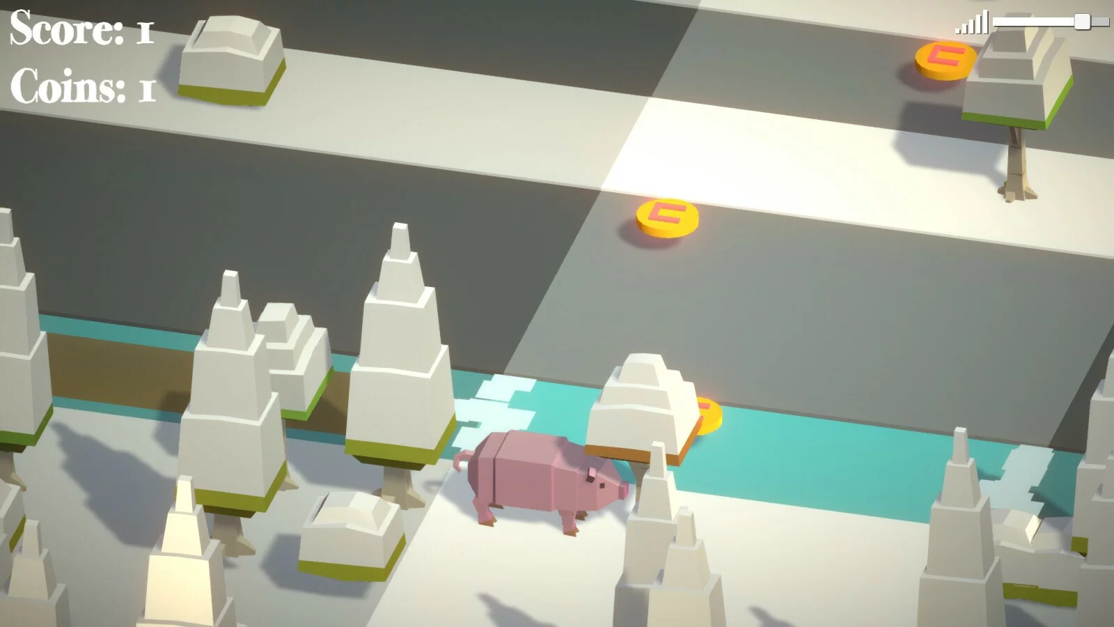 Изображение игры: Goldy Pig Adventure