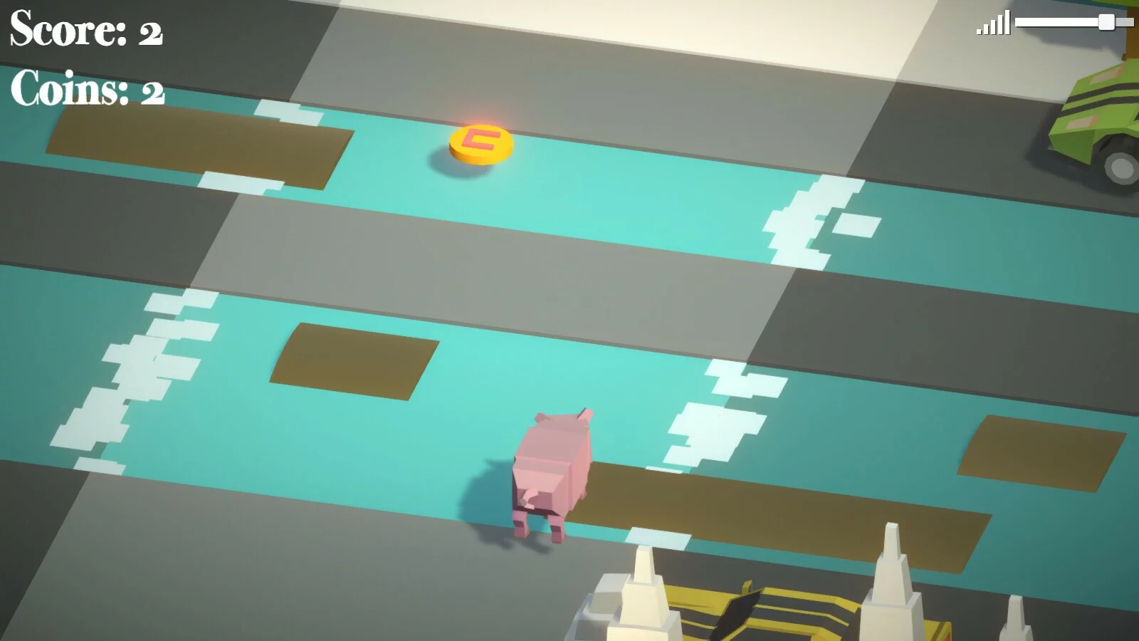 Изображение игры: Goldy Pig Adventure