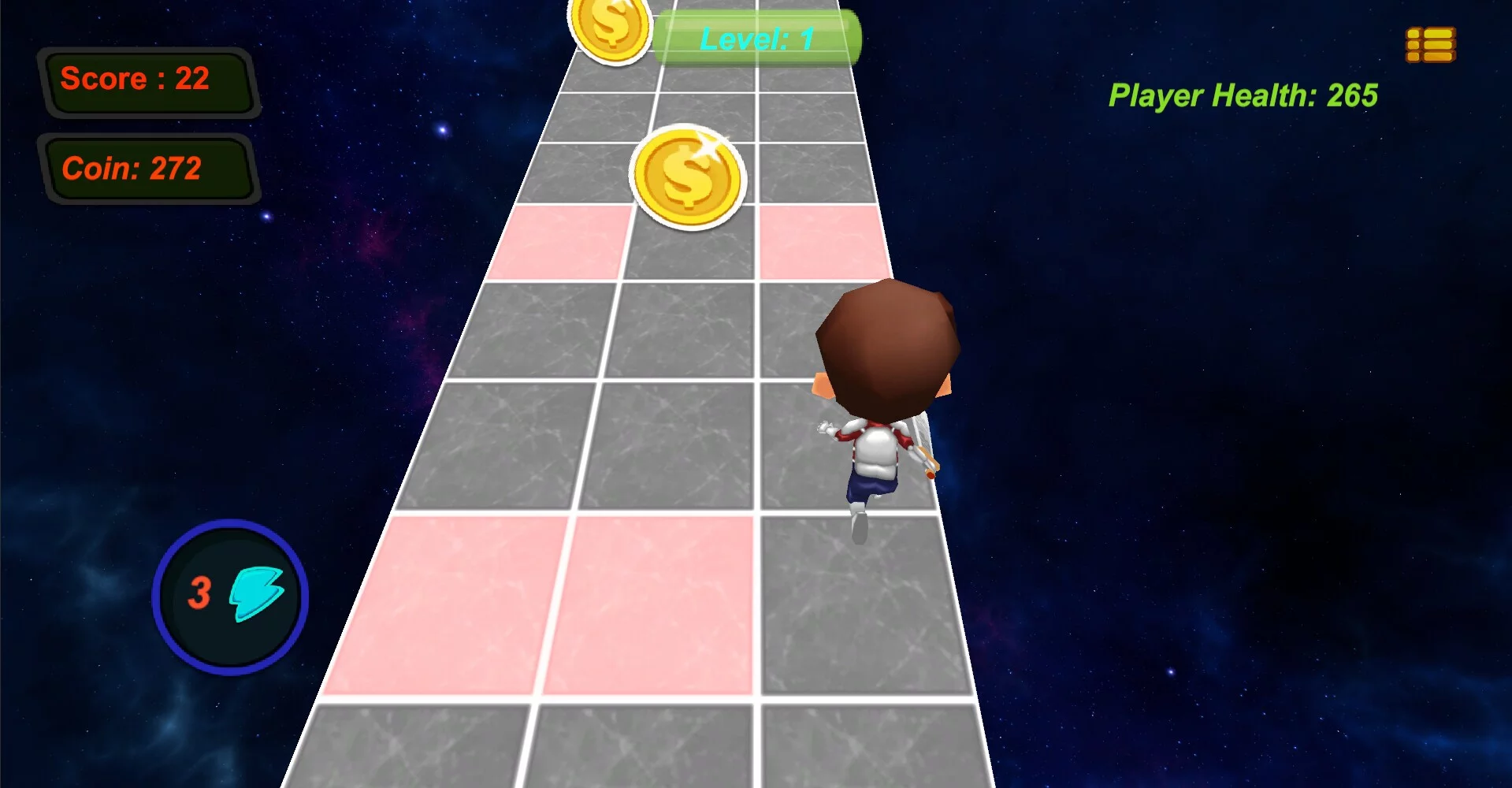 Изображение игры: Secret Enemy: Cosmic fighting