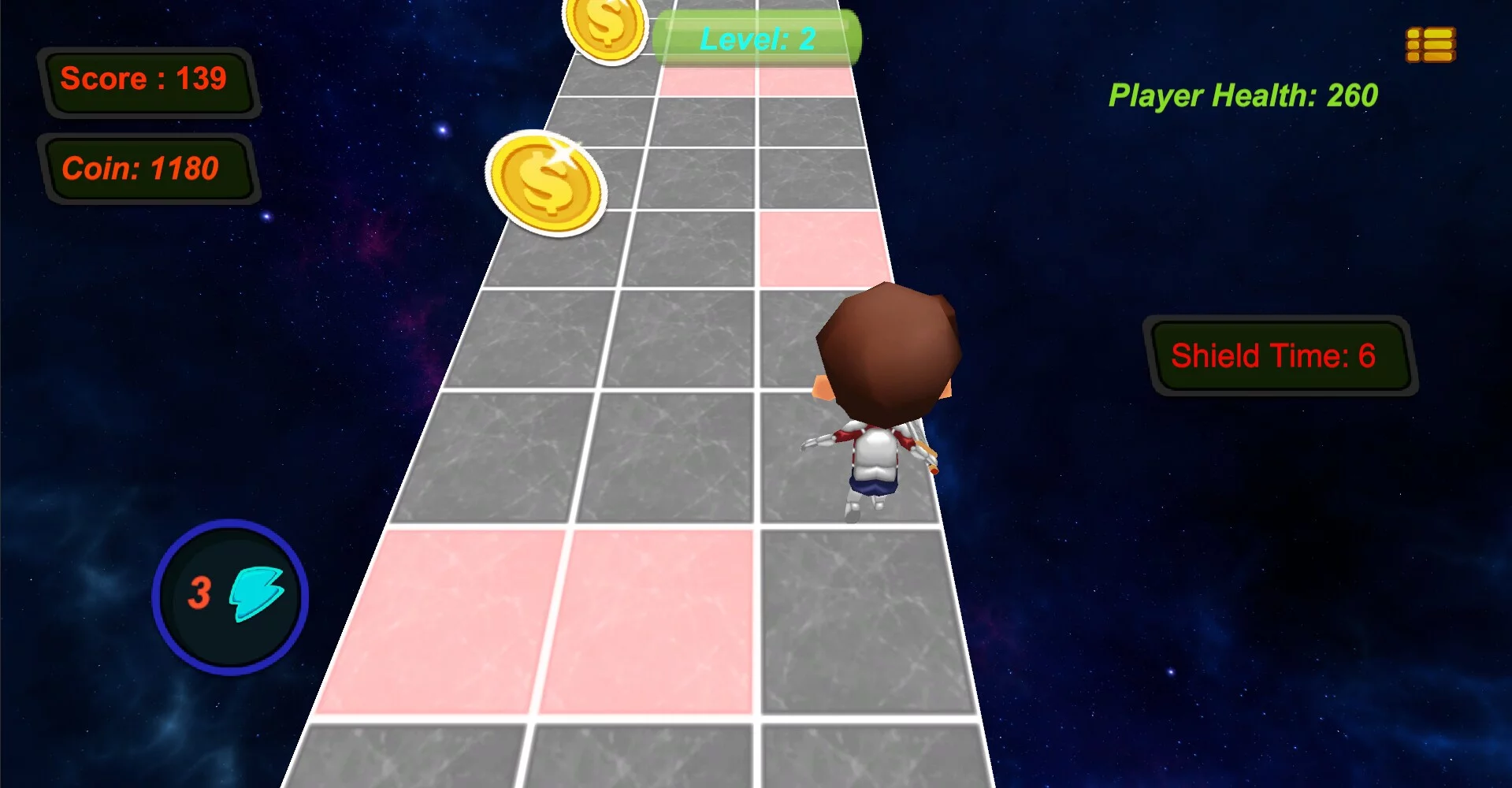 Изображение игры: Secret Enemy: Cosmic fighting