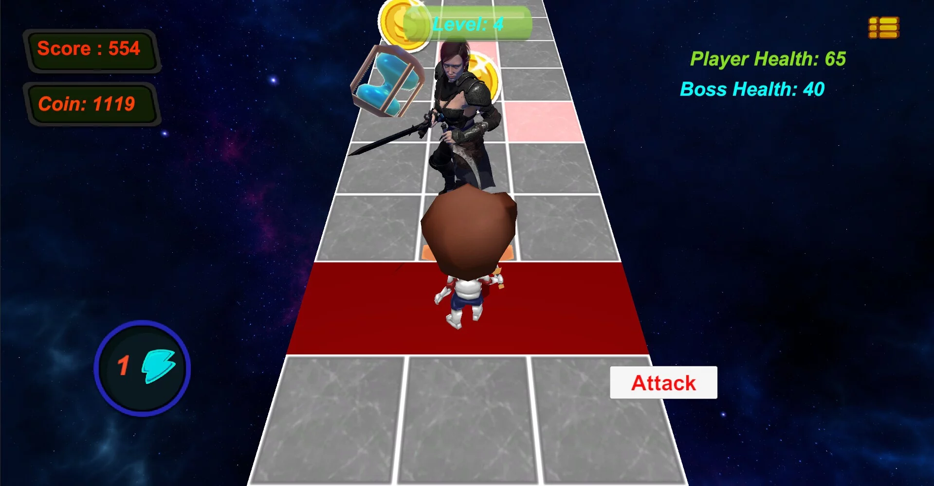 Изображение игры: Secret Enemy: Cosmic fighting