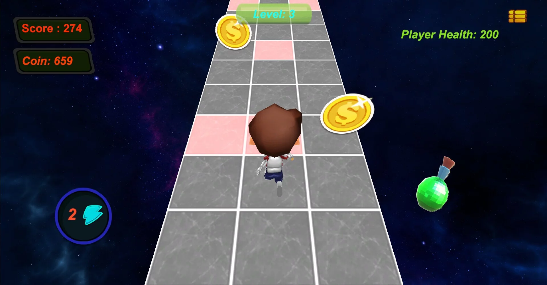 Изображение игры: Secret Enemy: Cosmic fighting