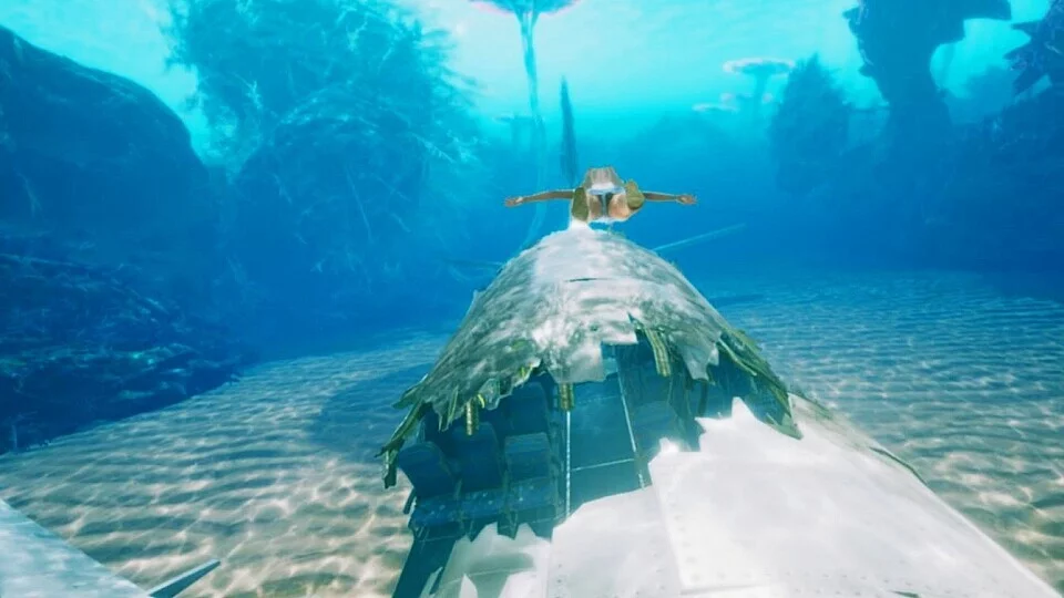 Изображение игры: Lost boat: VR Underwater Discovery