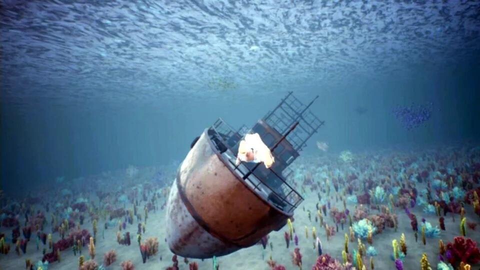 Изображение игры: Lost boat: VR Underwater Discovery