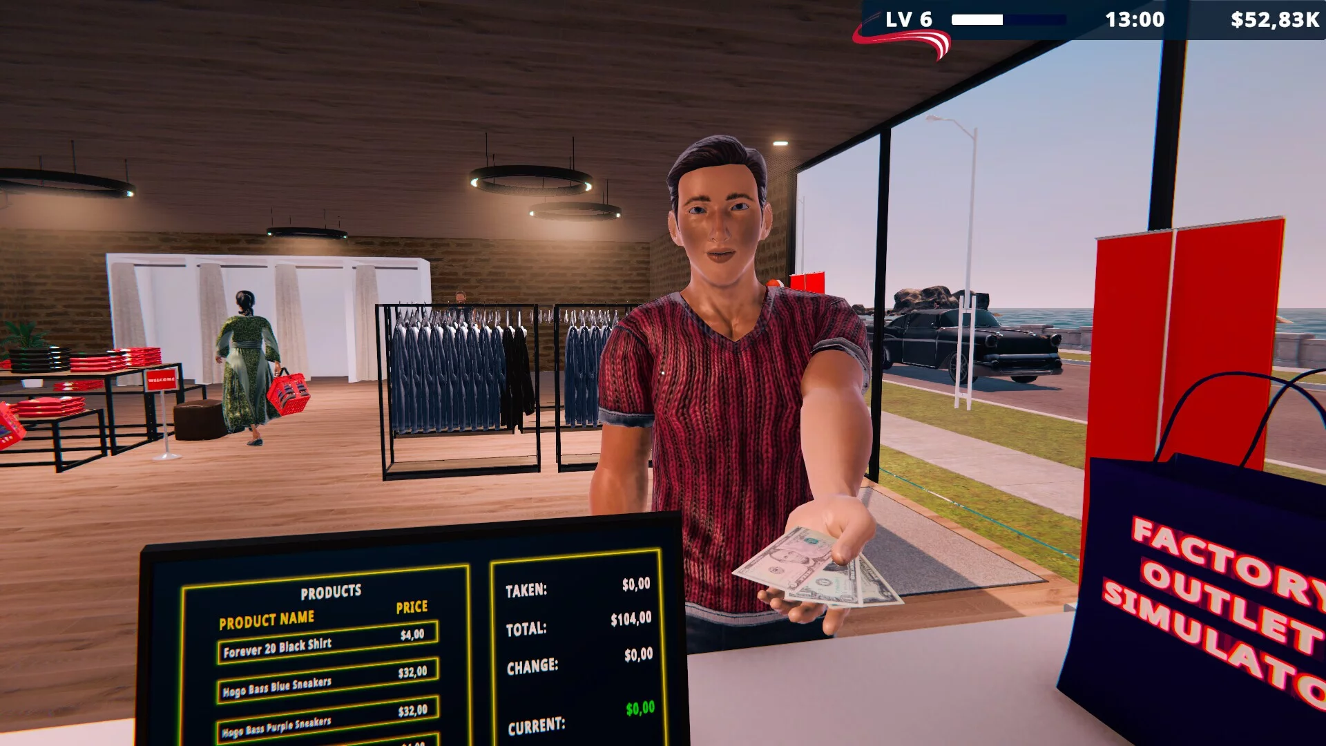 Изображение игры: Factory Outlet Simulator
