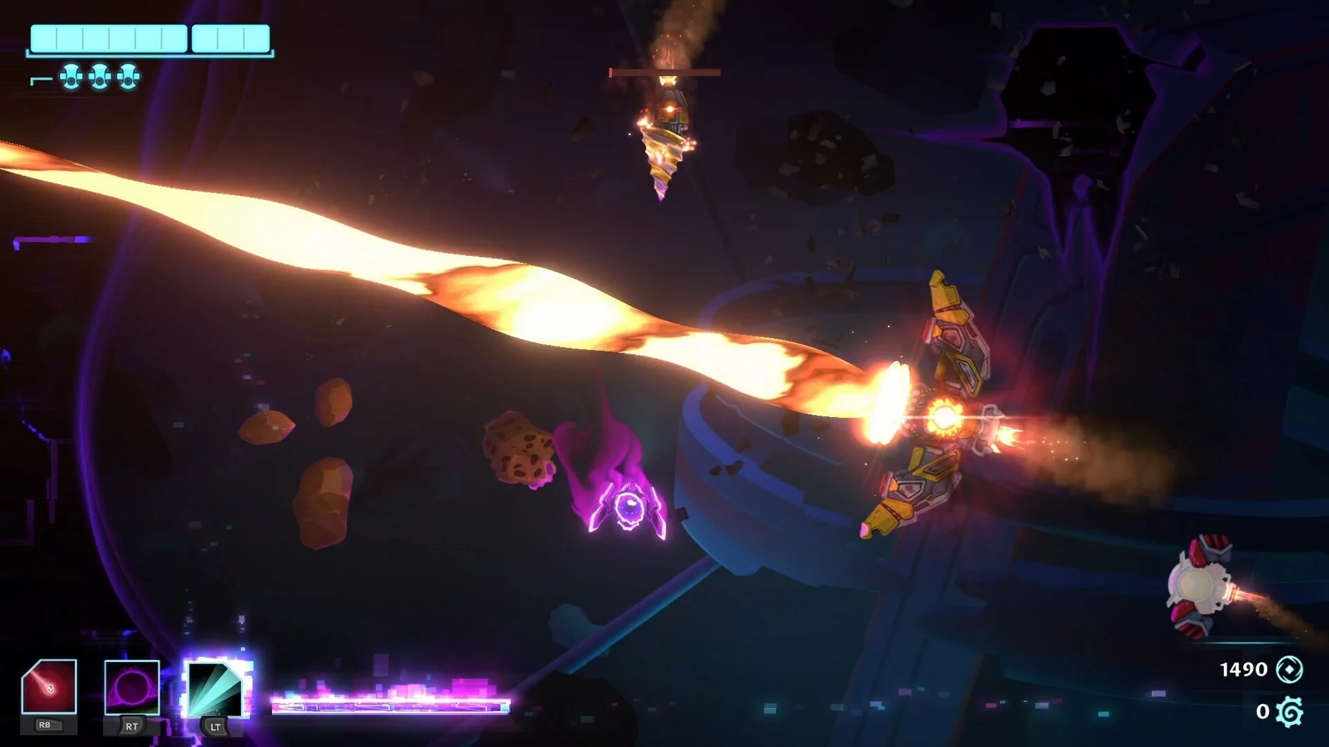 Изображение игры: Galactic Glitch