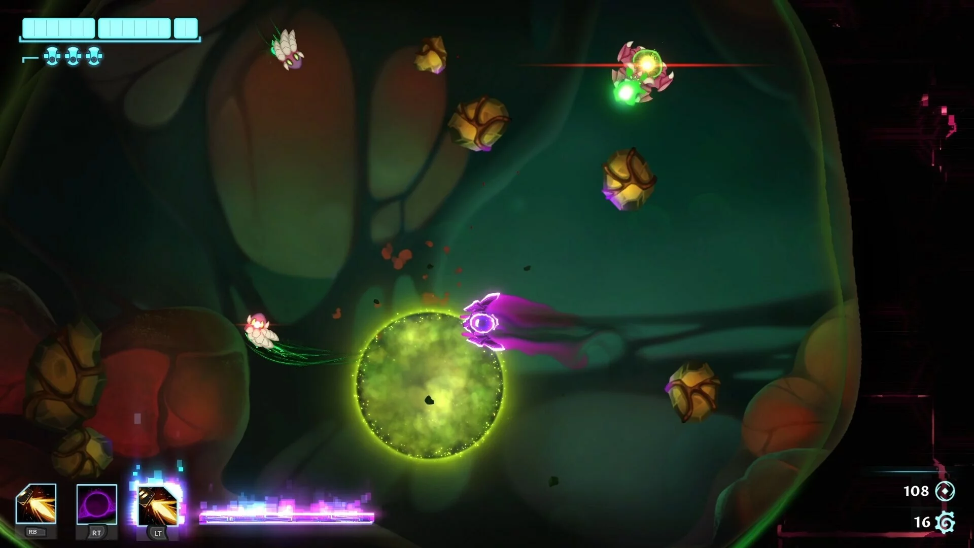 Изображение игры: Galactic Glitch