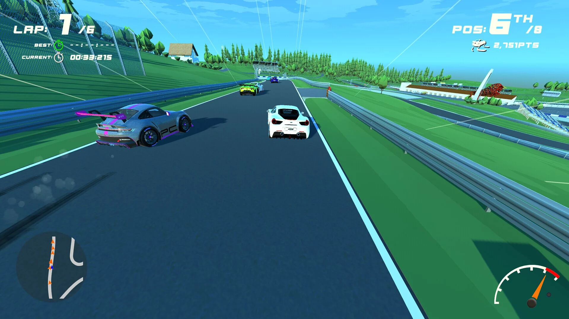 Изображение игры: Rev'd Up Racing