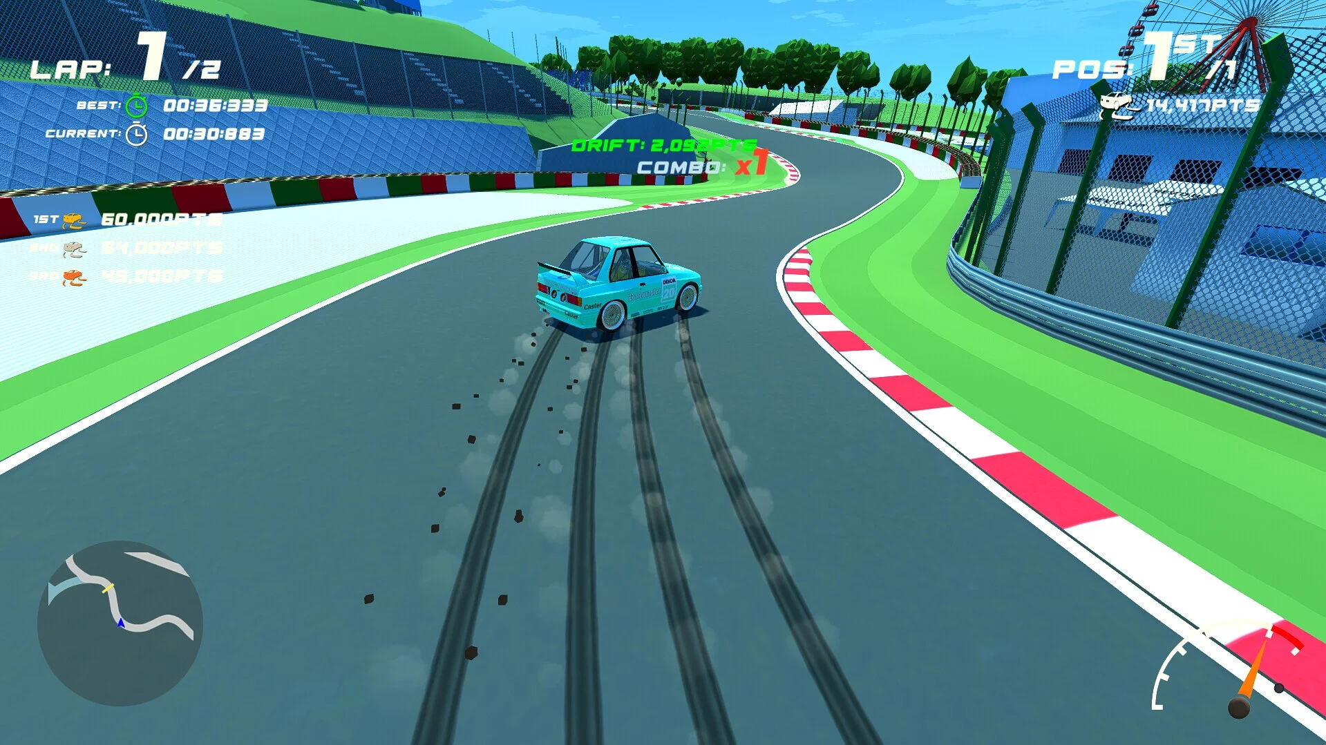 Изображение игры: Rev'd Up Racing