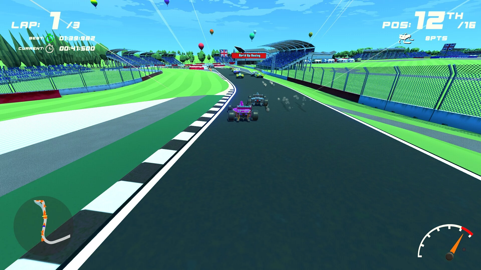 Изображение игры: Rev'd Up Racing