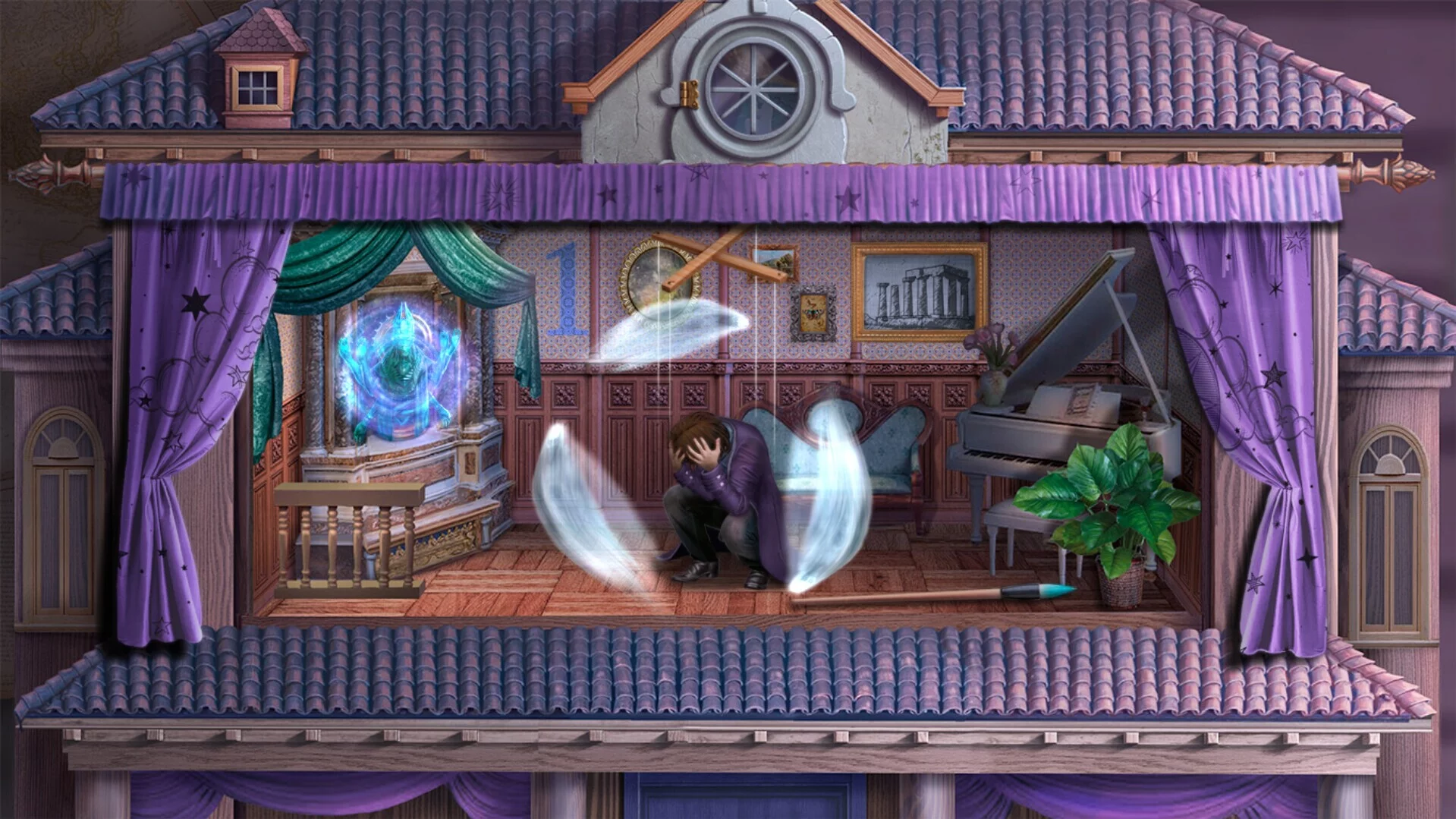 Изображение игры: Grim Tales: All Shades of Black Collector's Edition