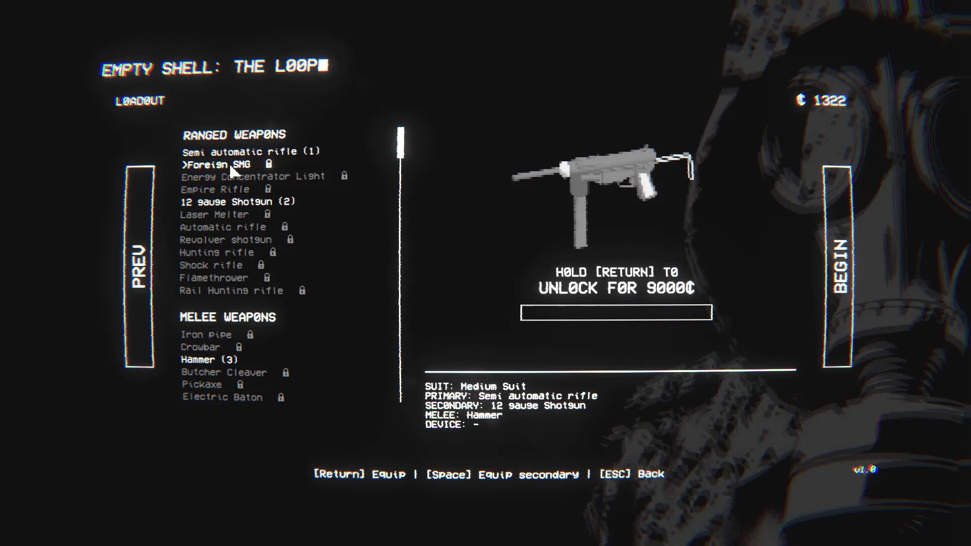 Изображение игры: EMPTY SHELL: THE LOOP - PROLOGUE