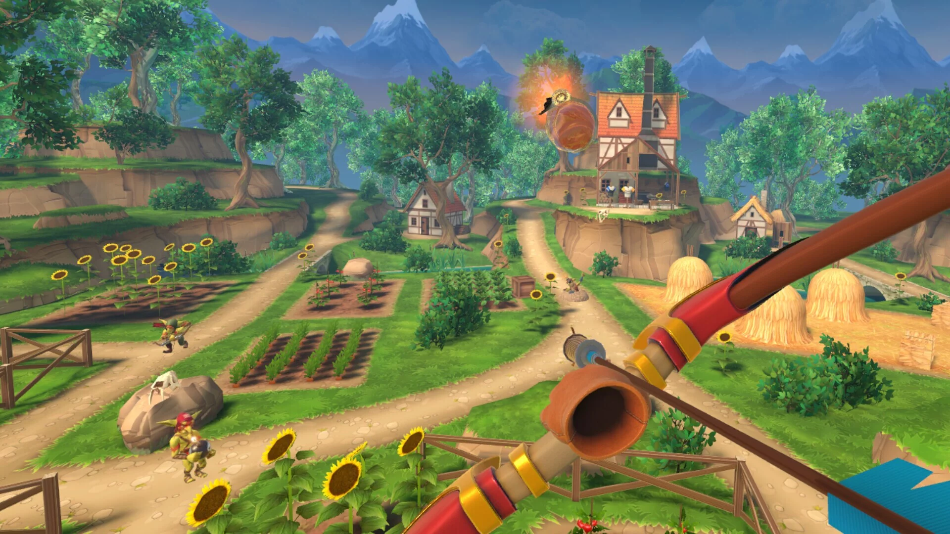 Изображение игры: Tiny Archers VR