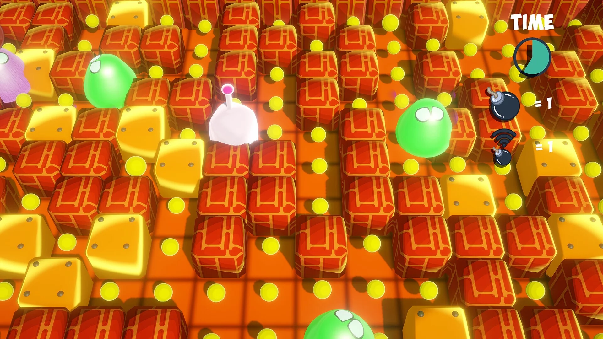 Изображение игры: PaCc and Bomber: Maze Blast