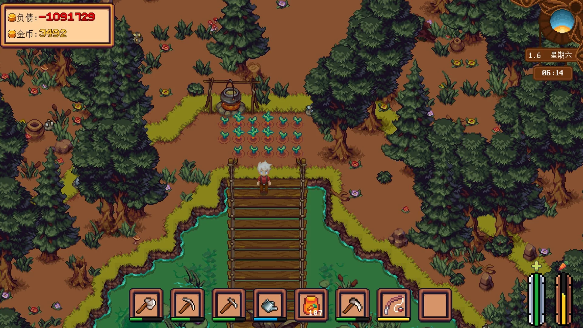 Изображение игры: Farm Debt Repay Life