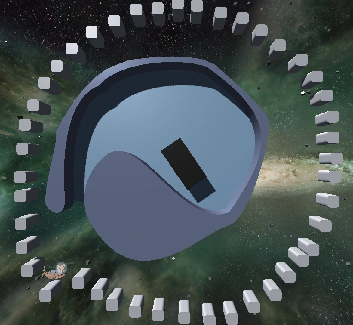 Изображение игры: Artificial Gravity Cat