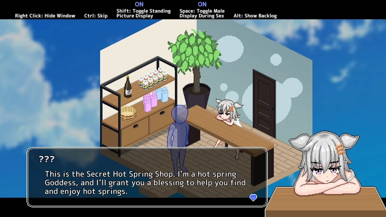 Изображение игры: Secret Hot Springs Girl