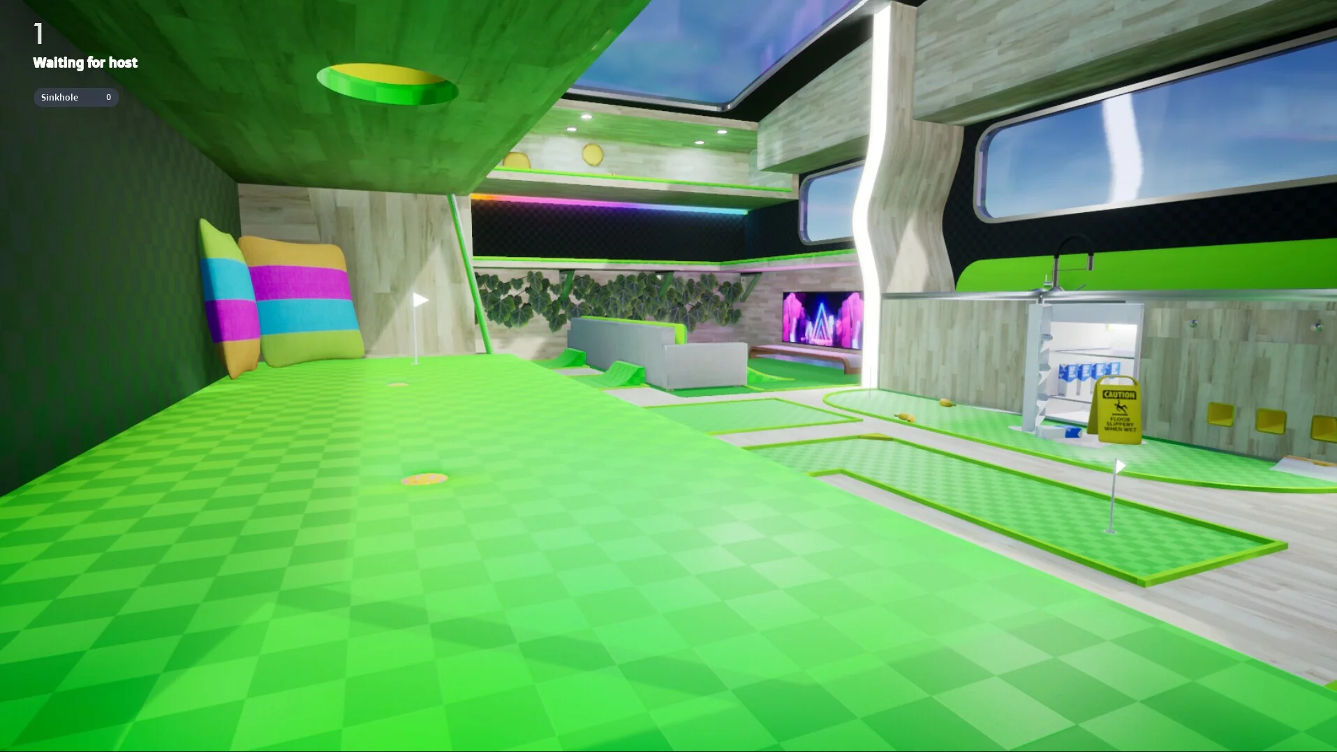 Изображение игры: Hybrid MiniGolf Beta