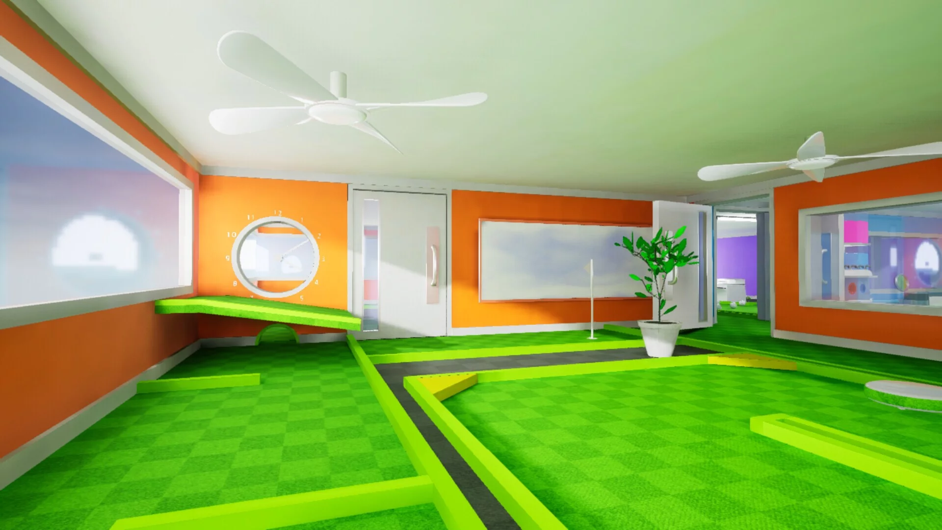 Изображение игры: Hybrid MiniGolf Beta