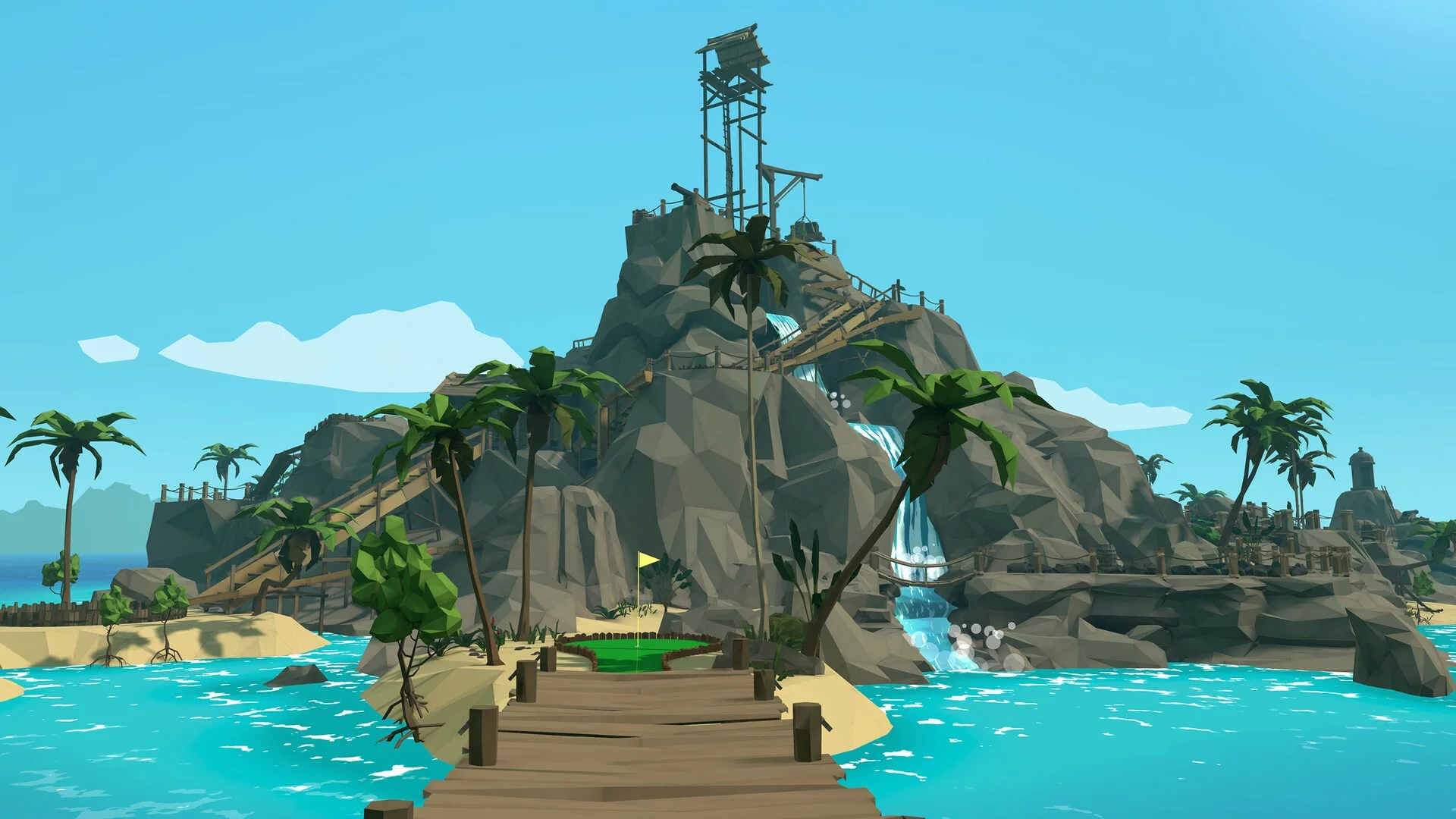 Изображение игры: Walkabout Mini Golf VR