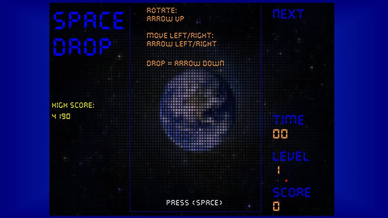 Изображение игры: Space Drop